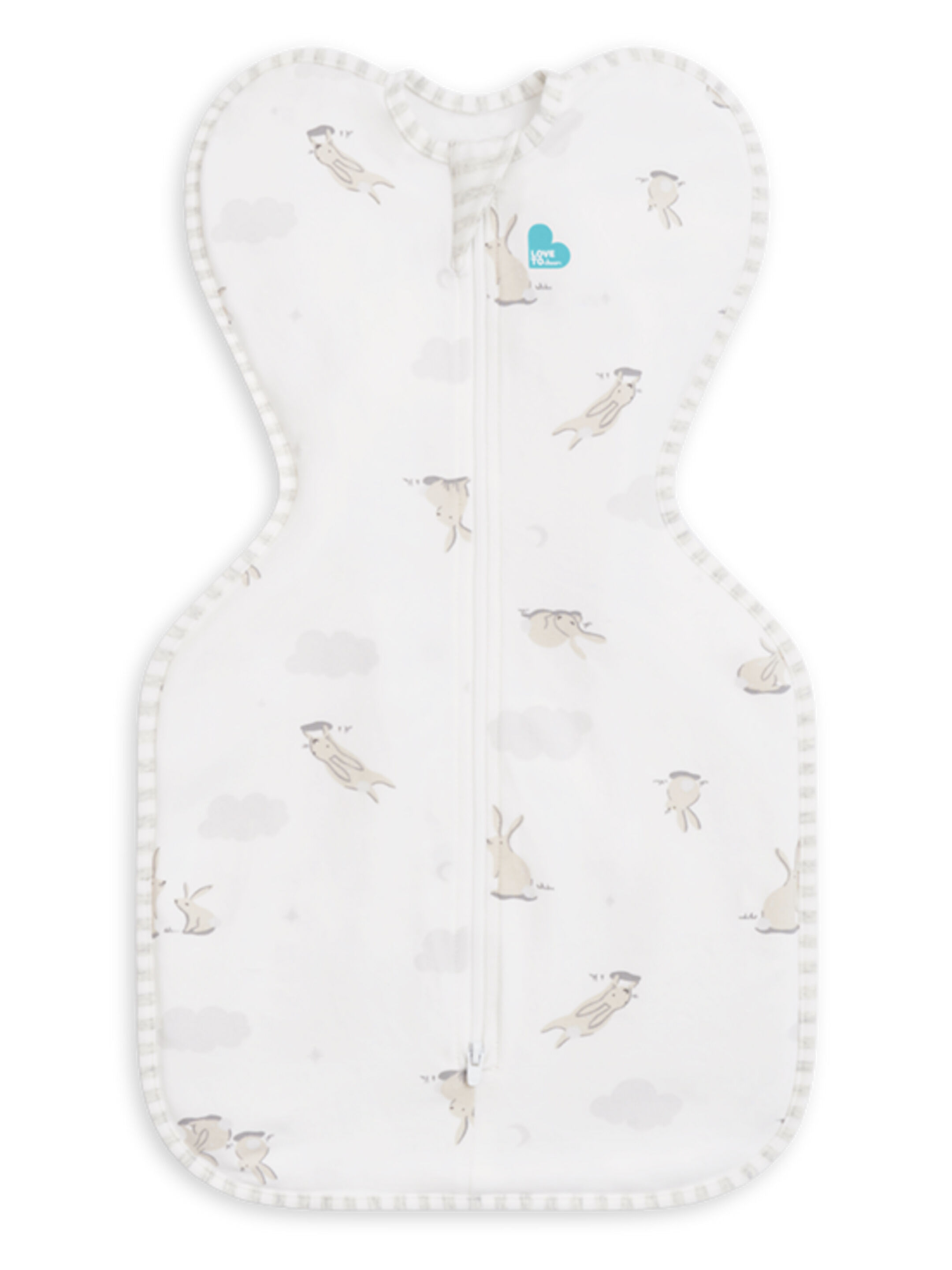 Love to Dream Swaddle UP Original Cloud Bunnies - White image number 1