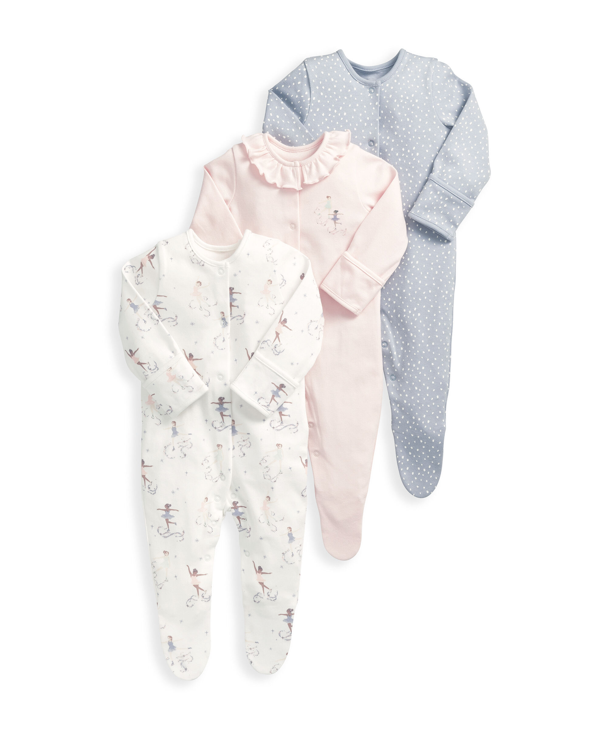 Dancing On Ice Sleepsuits (Set of 3) image number 2