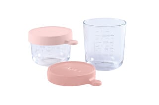 Beaba Conservation Jar Glass Set Of 2 150ml /250ml