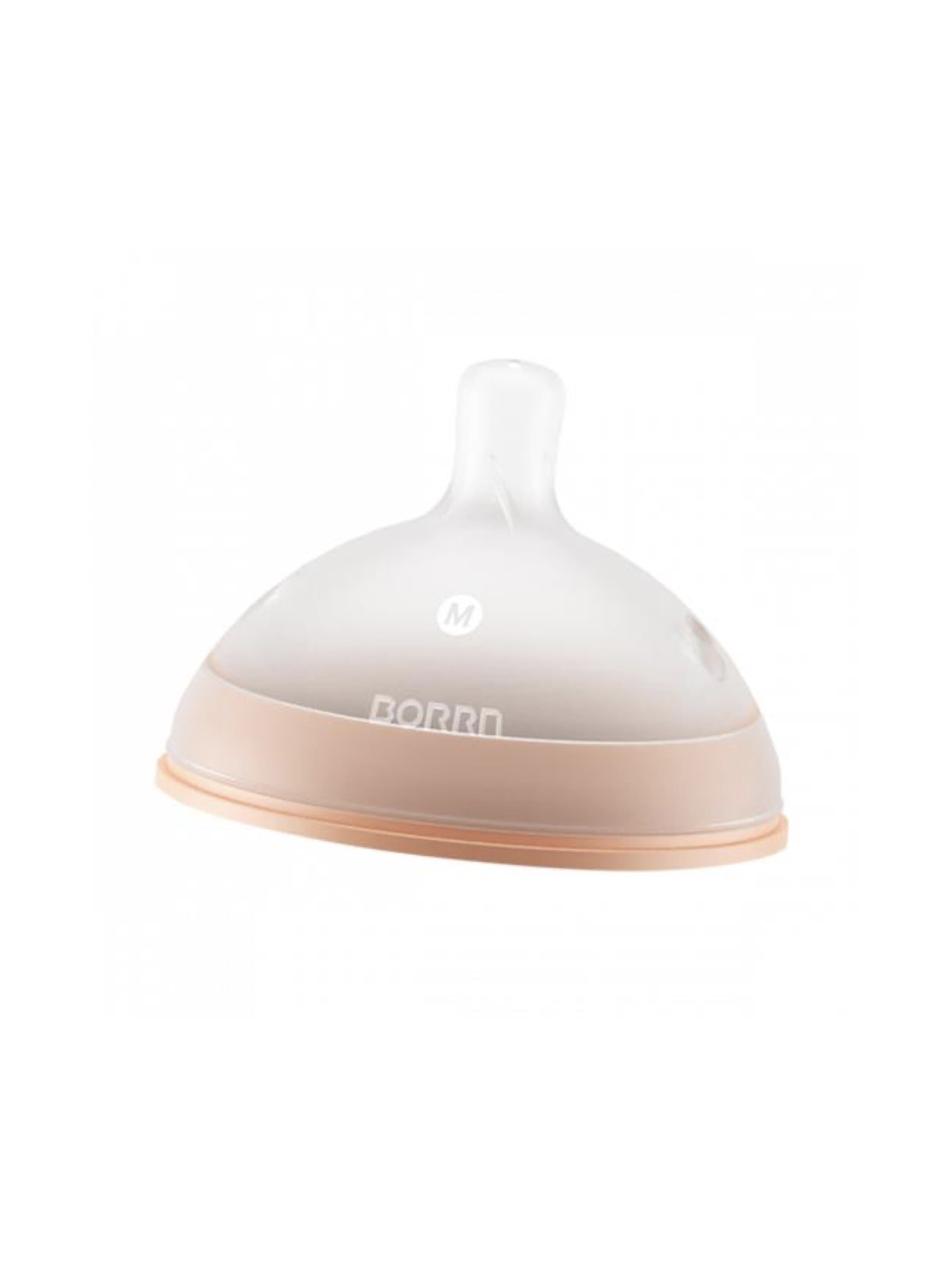 BORRN Silicone BPA Free, Non Toxic Teat | Medium Flow image number 2