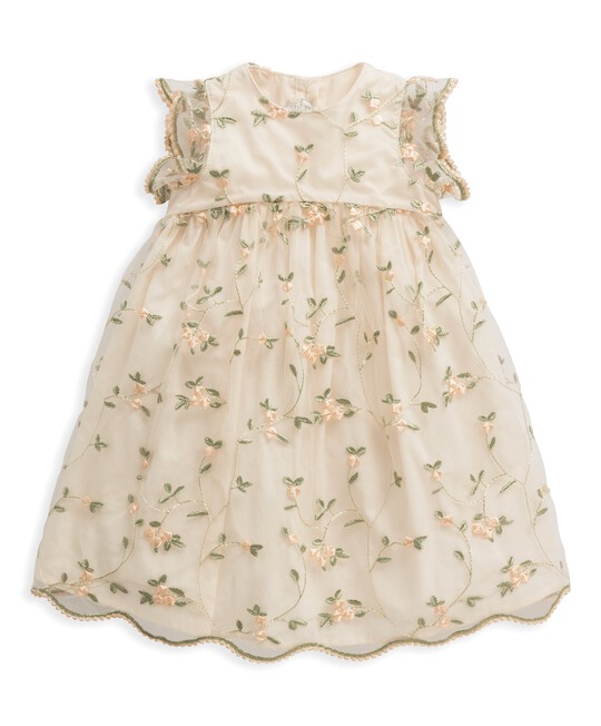Buy Floral Embroidered Dress - Baby Girl Dresses