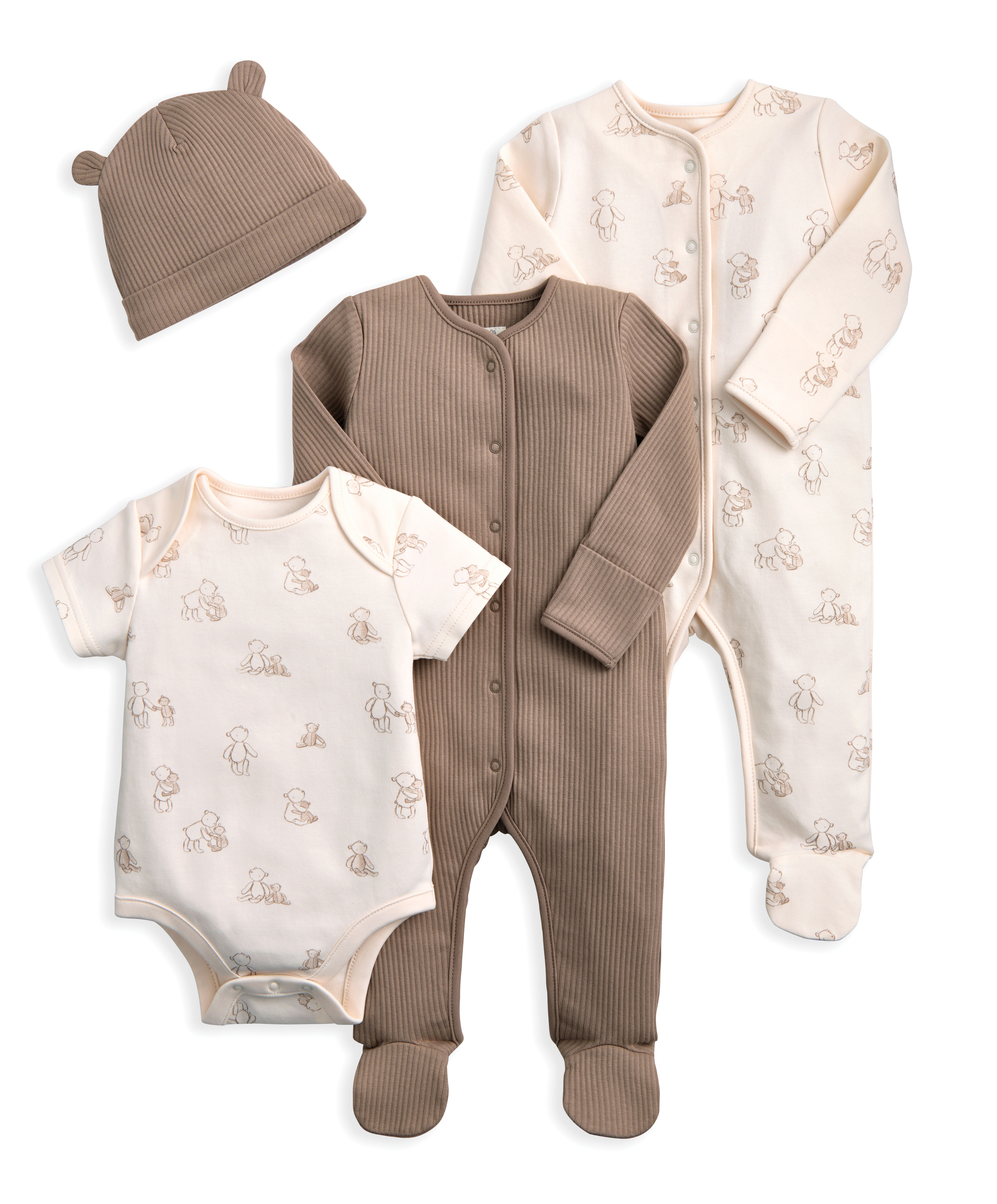 4Pc Teddy Bear Set image number 2