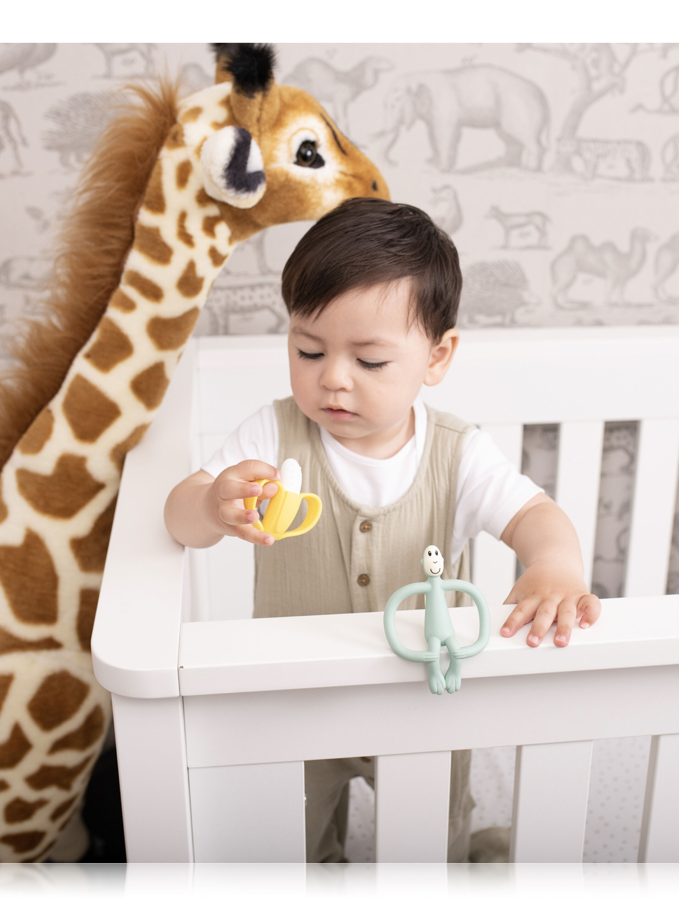 Matchstick Monkey Banana & Monkey Teether Gift Set image number 4