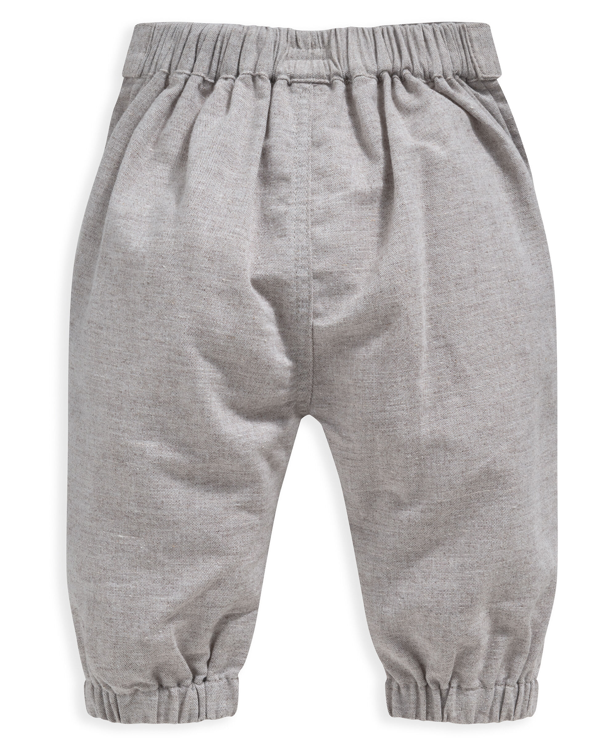 Linen Trousers - Grey image number 2