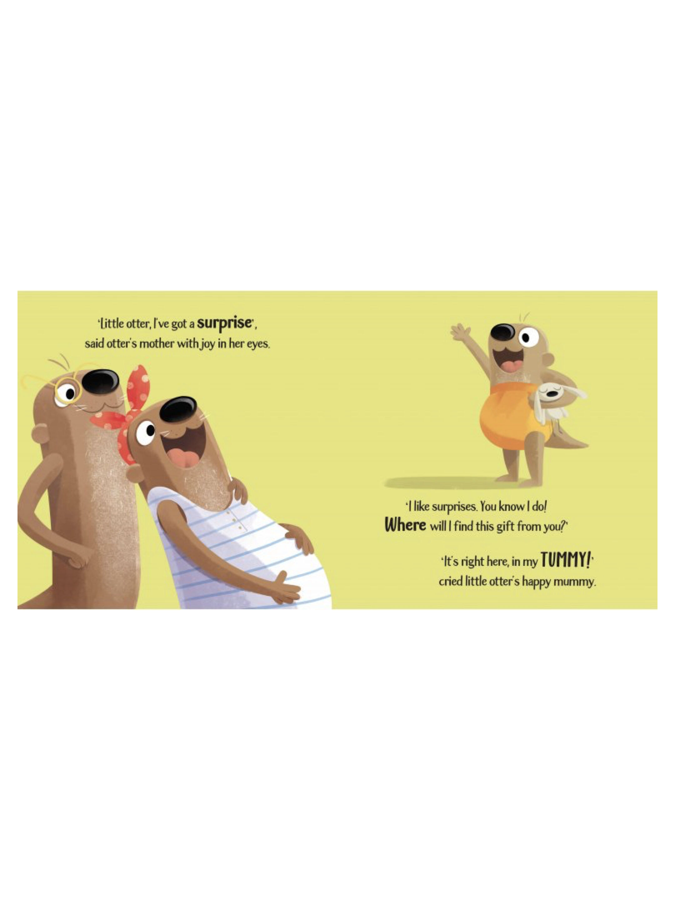 Sassi Picture Book - Little Otter And A New Baby image number 2