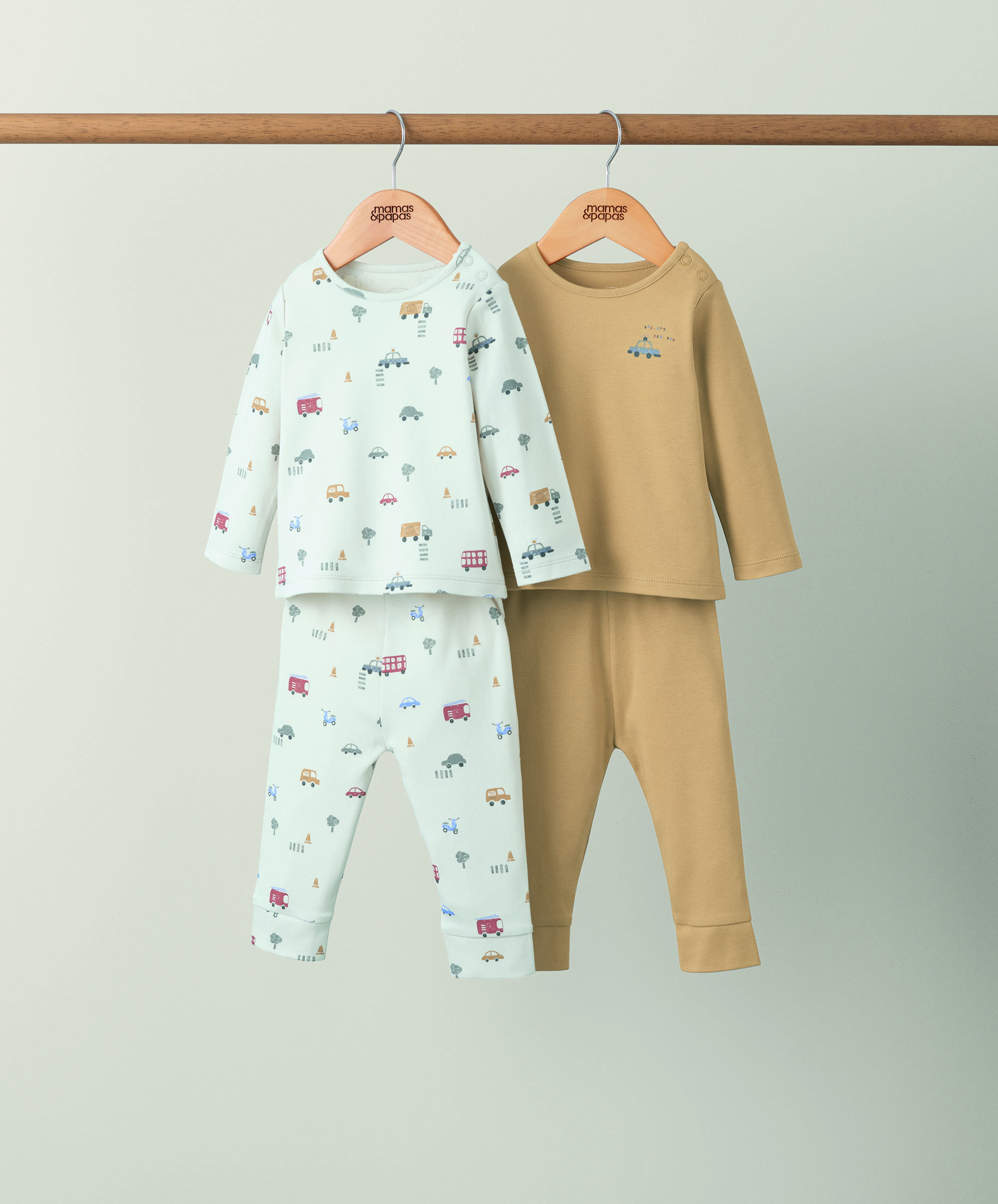 2 pack Brum Brum Jersey Pyjamas image number 1