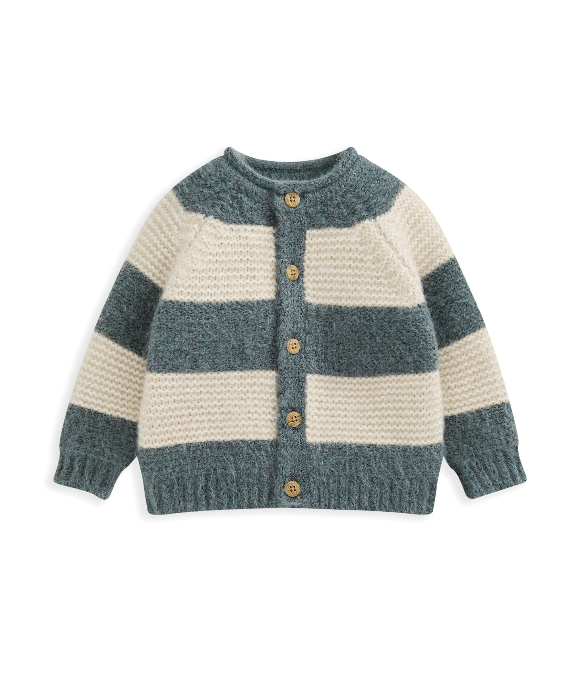 Stripe Cardigan - Blue image number 2