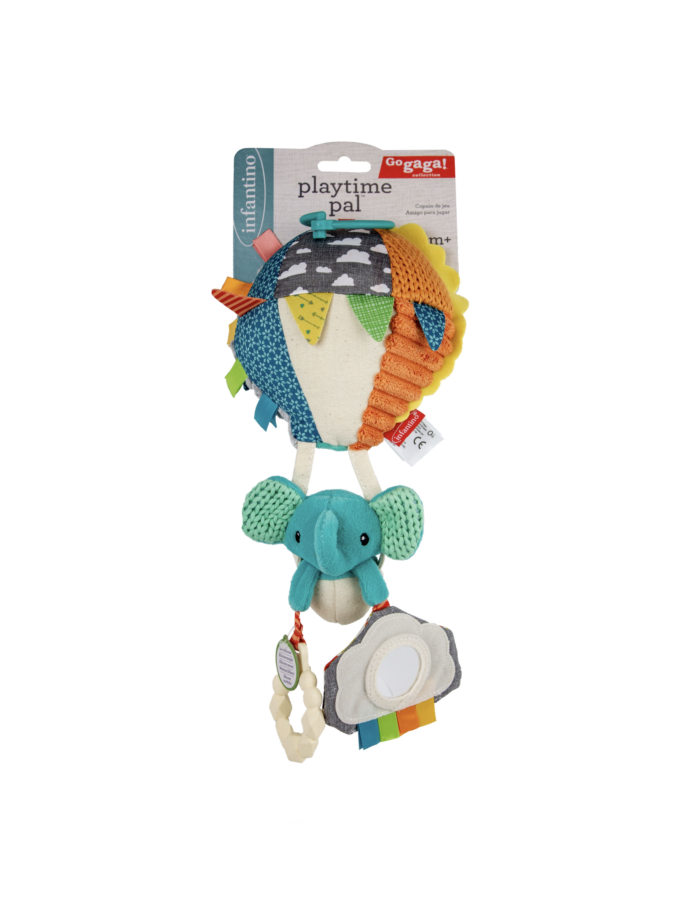 Infantino Go Gaga Playtime Pal Hot Air Balloon image number 3