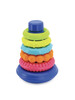Infantino Rock 'N Stack Rings - Multicoloured image number 1
