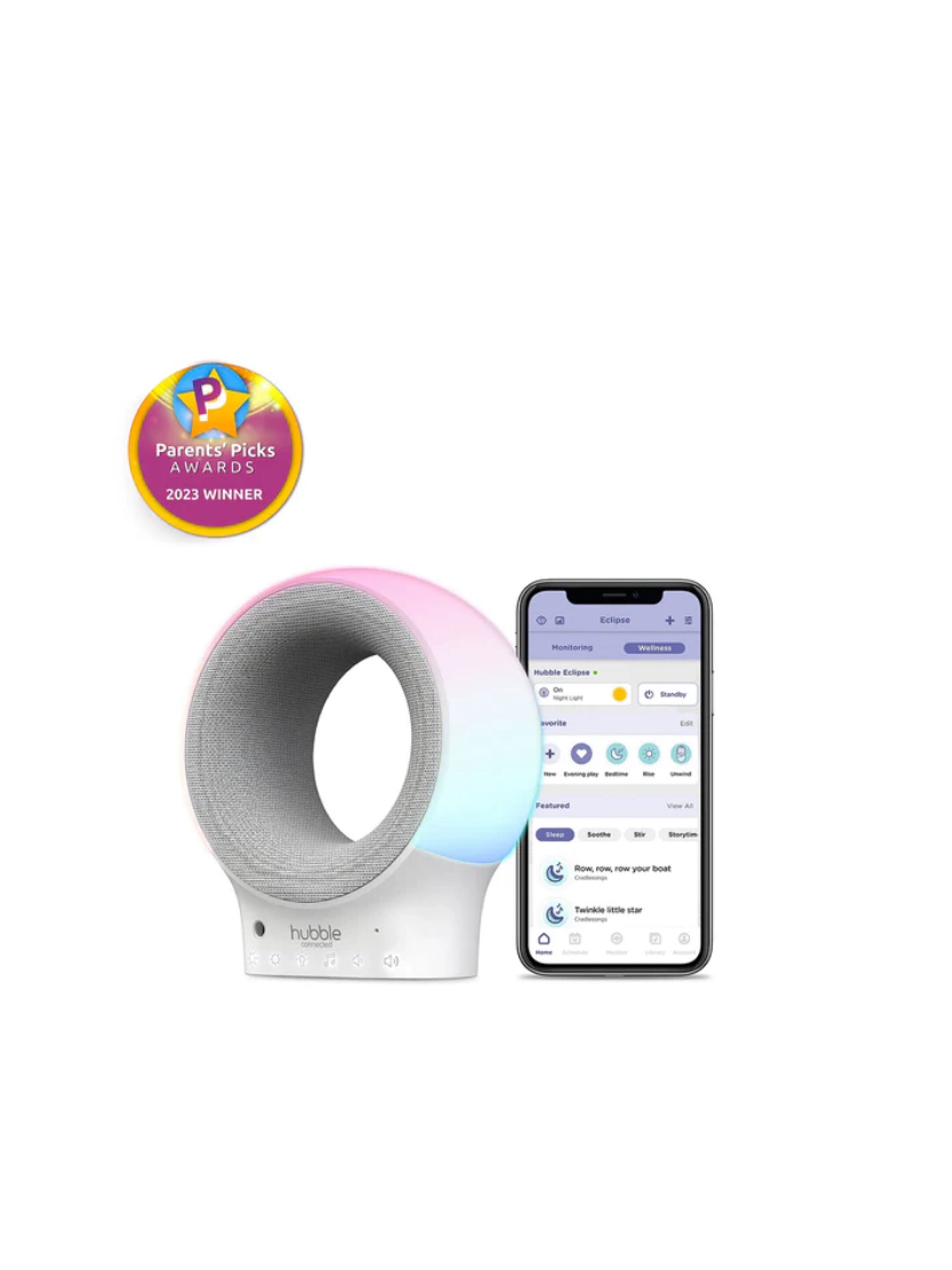 Hubble Eclipse Smart Wi-Fi Audio Monitor image number 1