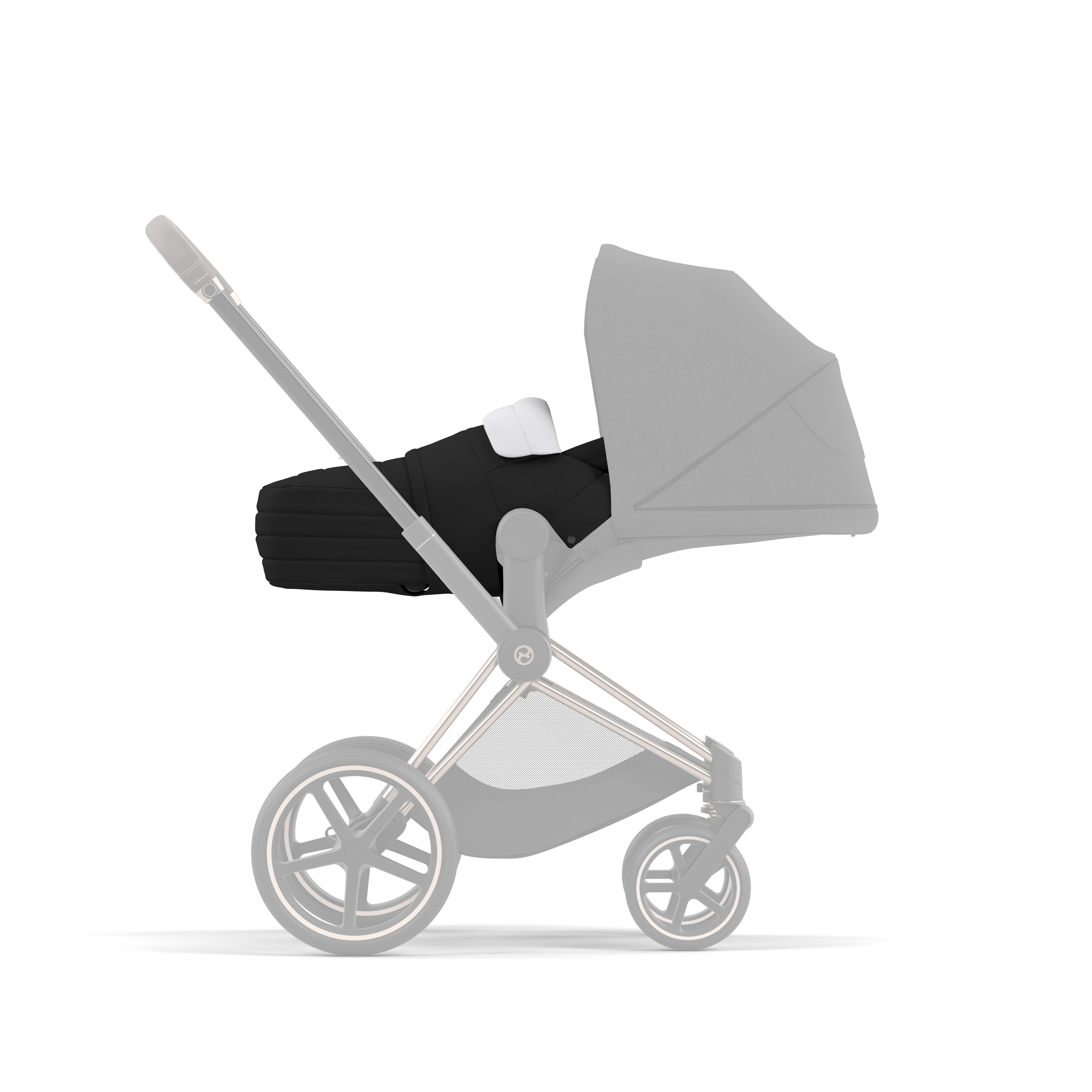 Cybex Platinum Lite Cot - Premium Black image number 3