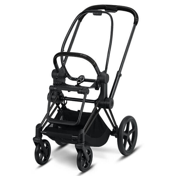 Cybex Priam Frame with Seat Hardpart - Matt Black
