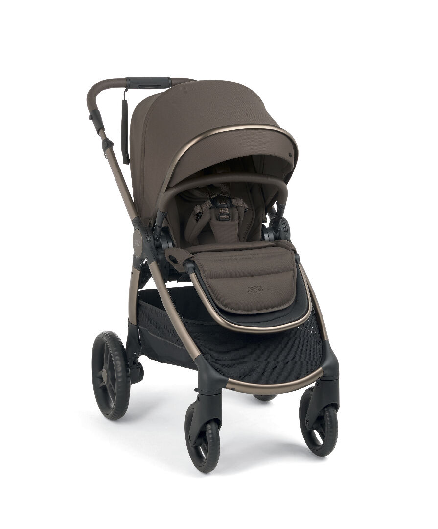 Ocarro 2 Pushchair and Carrycot Bundle with Stroller Organiser (3Pieces) - Crema image number 2