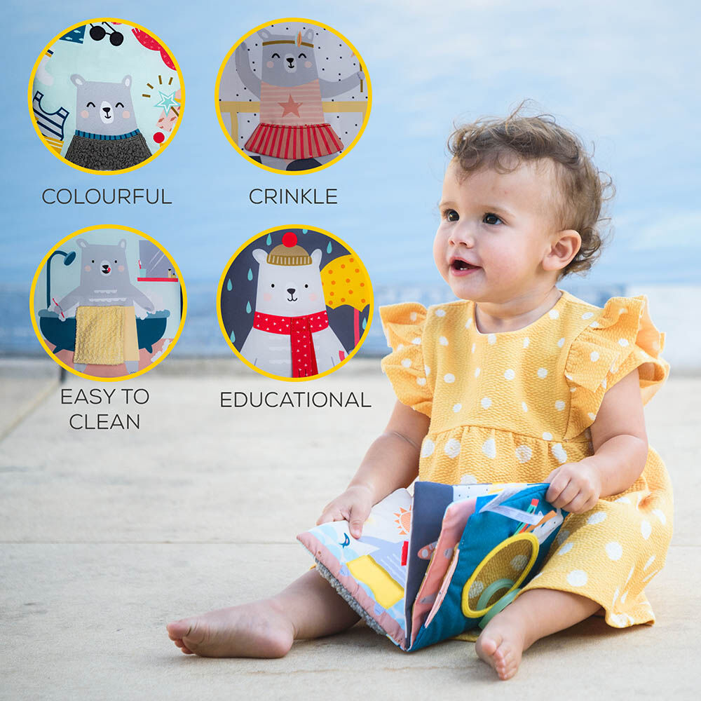 Taf Toys What Does Paul Wear Sensory Book image number 5