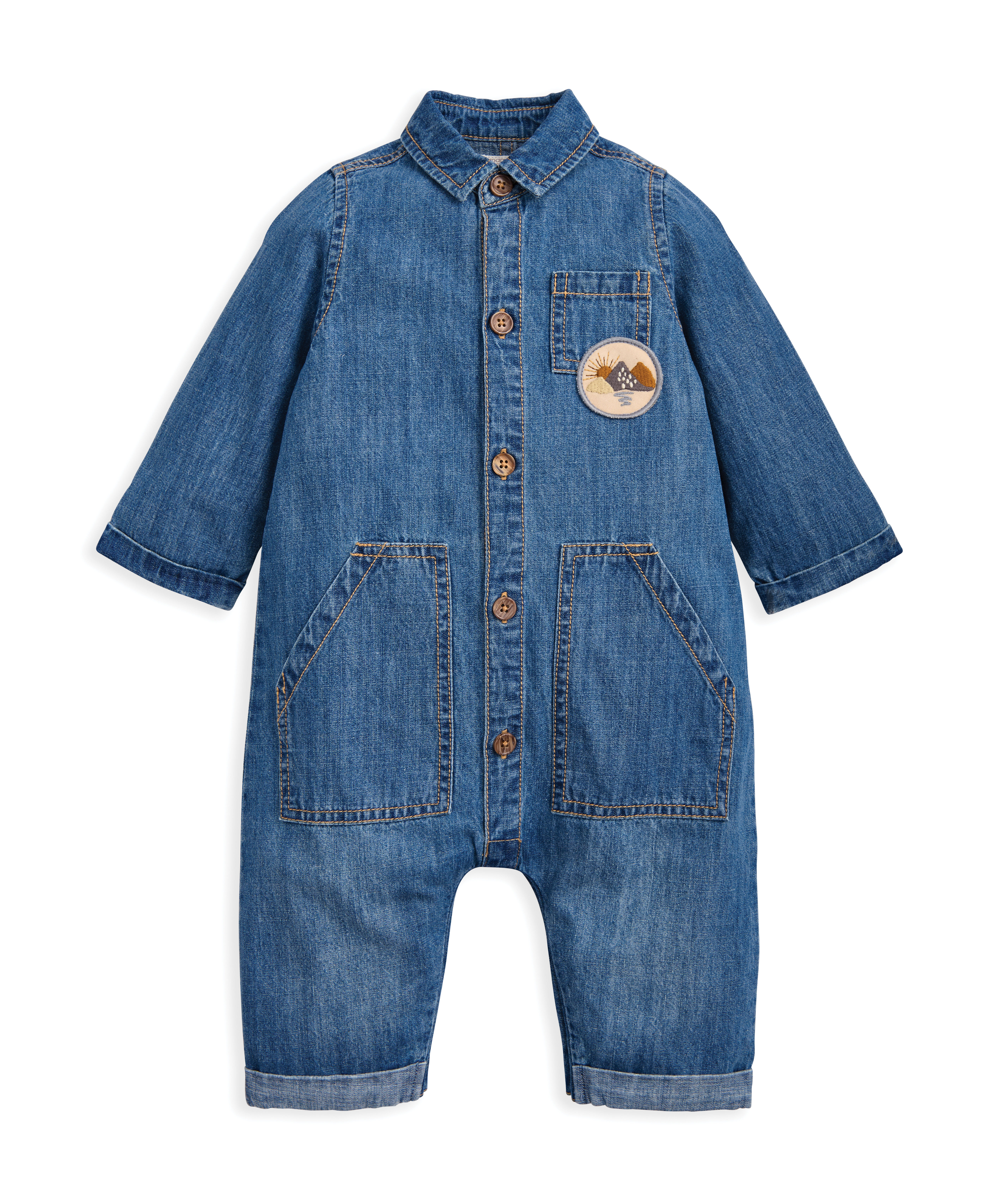 Chambray Boiler Suit image number 2