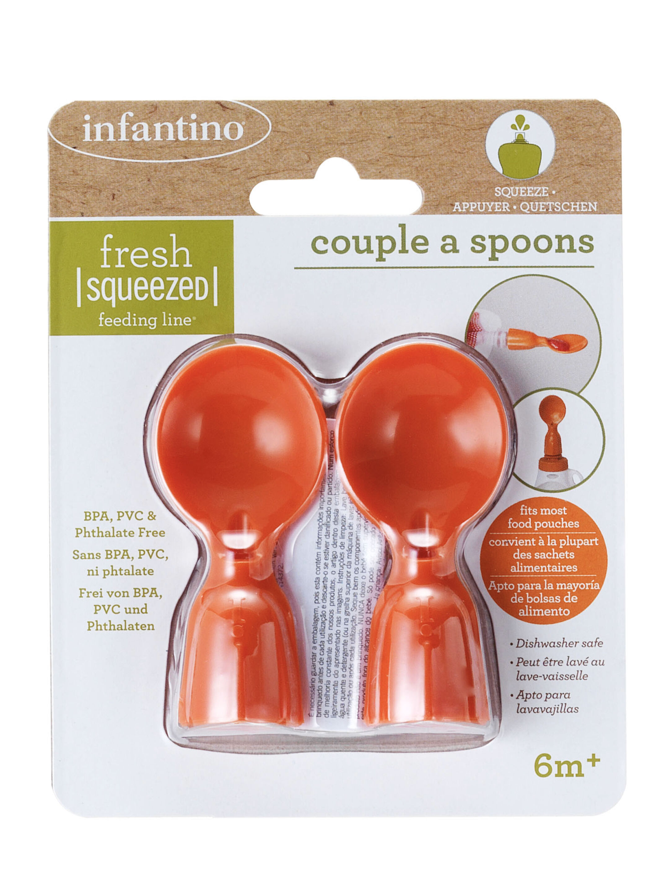 Infantino - Couple-A-Spoons(Without travel Case) image number 1