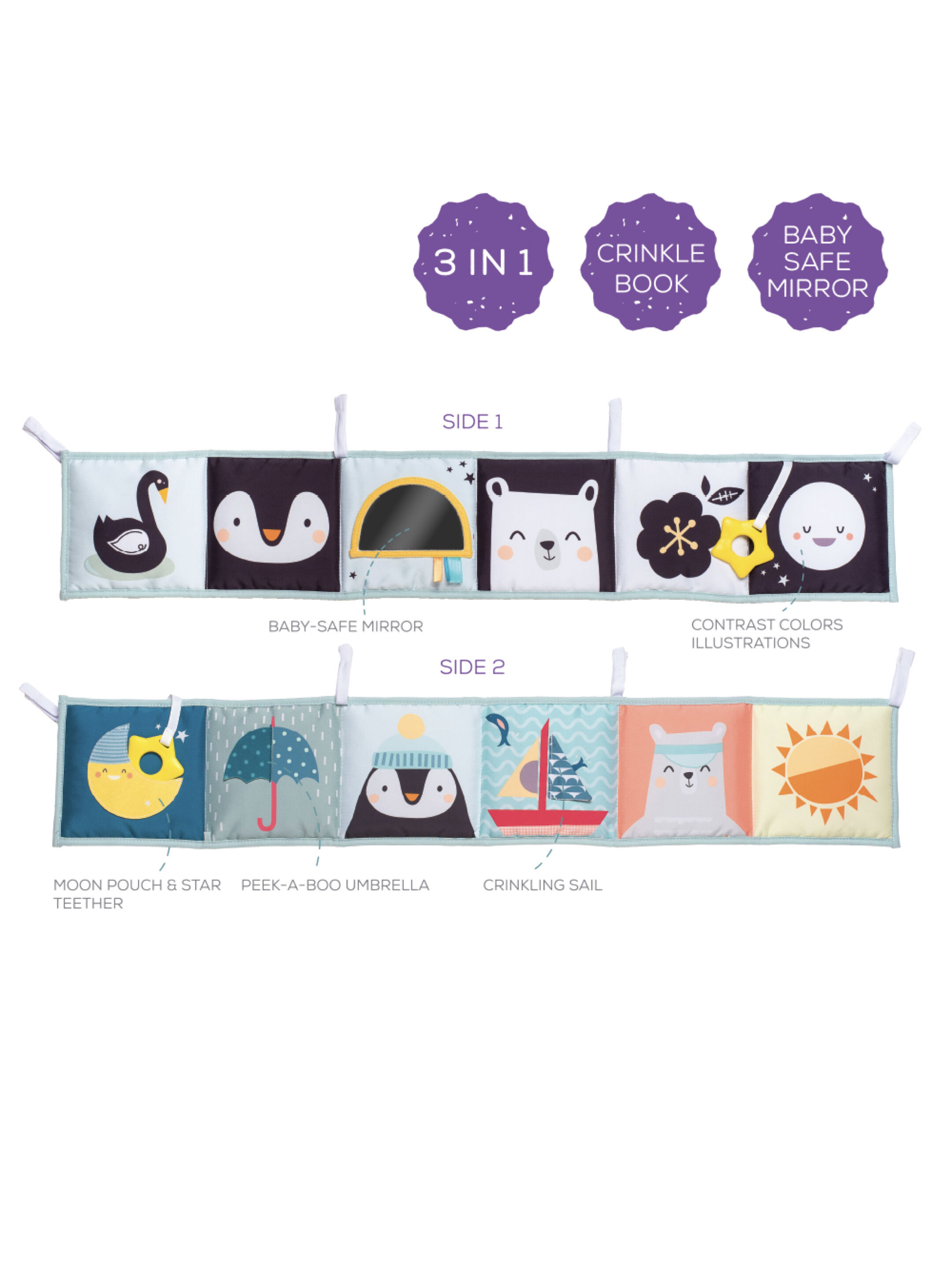 Taf Toys North Pole Activity Book image number 1