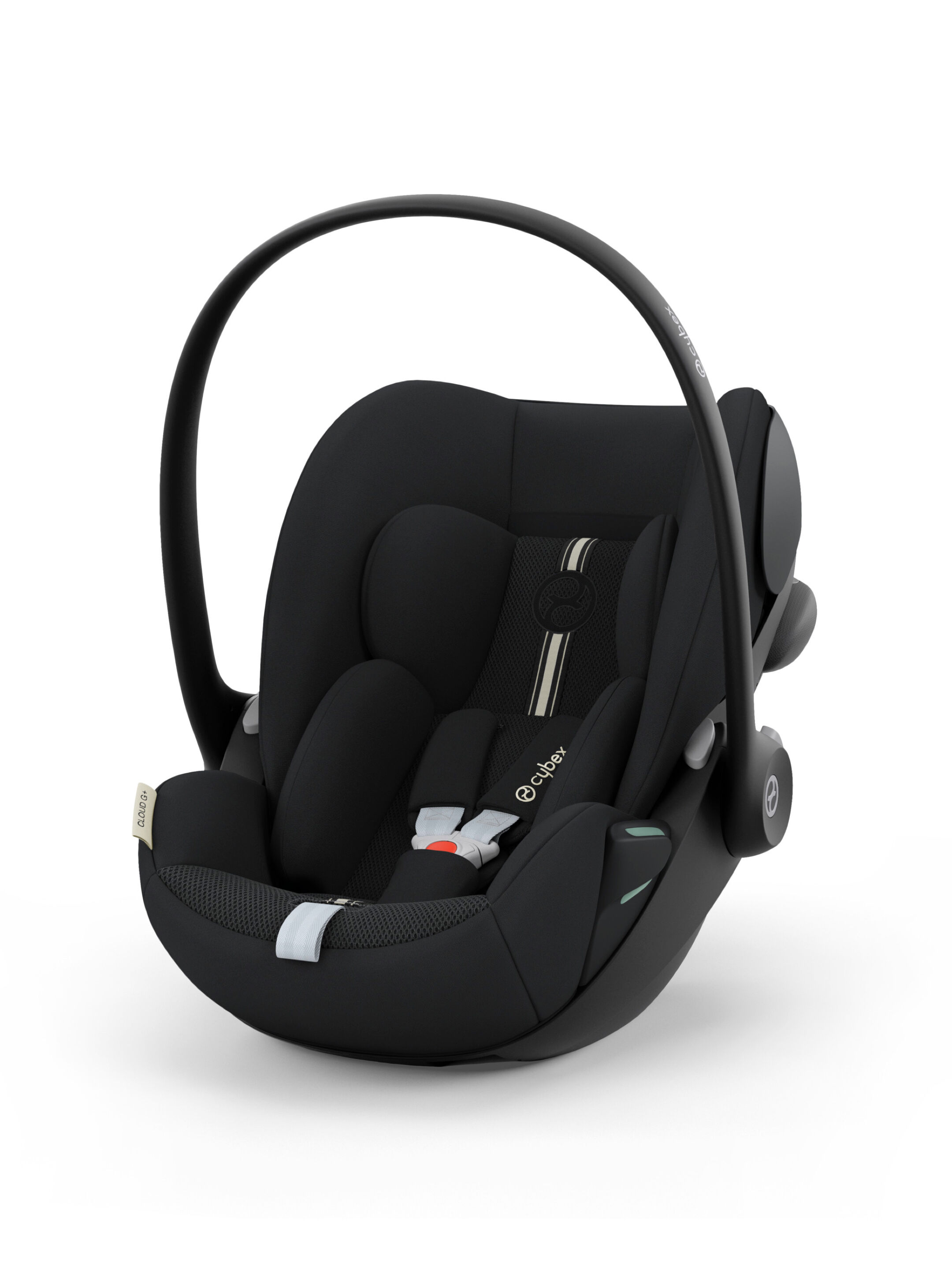 Cybex Cloud G i-Size Plus Infant Car Seat - Moon Black (from Birth to 2 Years/13 kg approx)