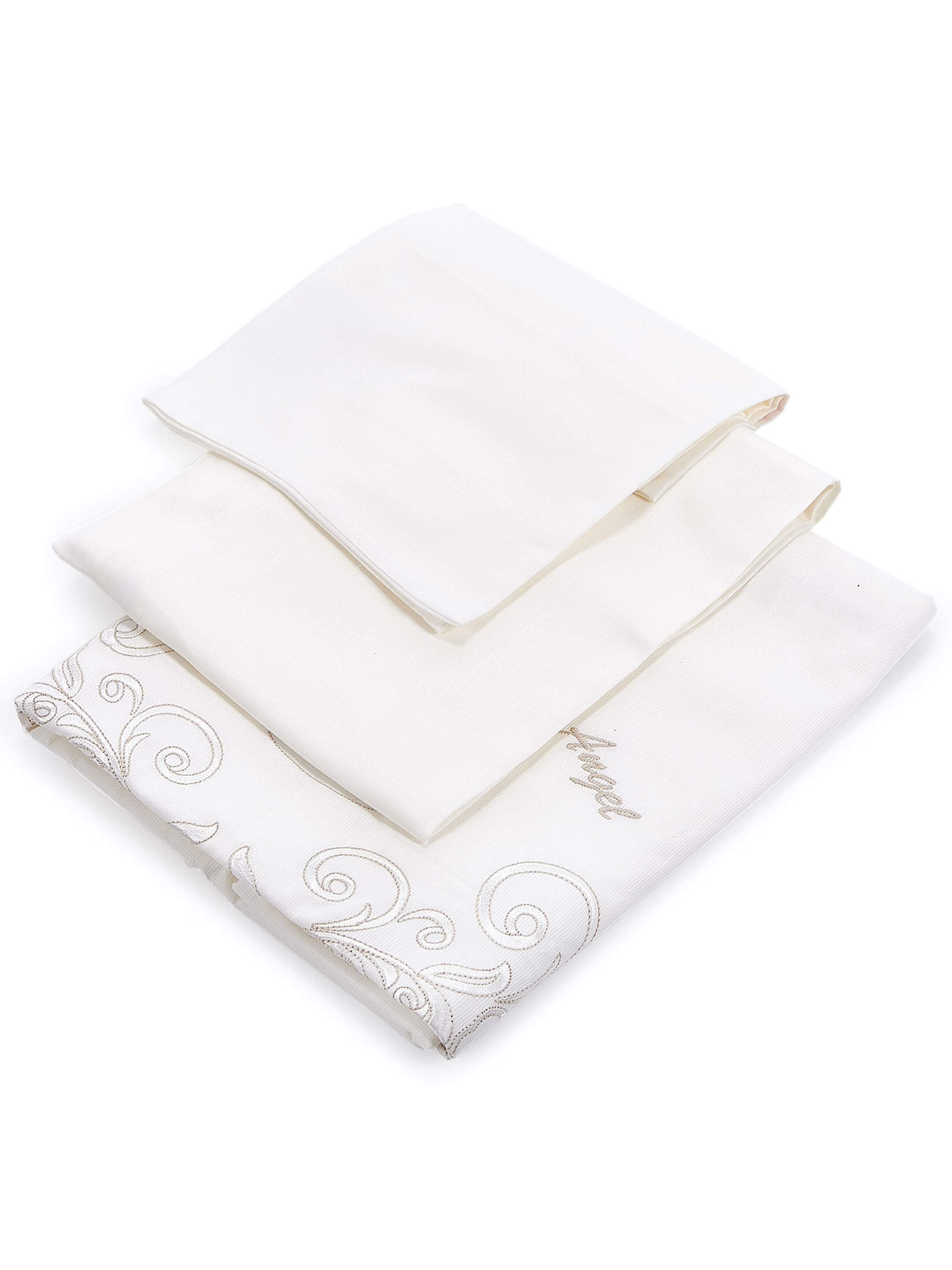 Veres "My Little Angel" Off White Extra Bedding Set 3-In-1 image number 1