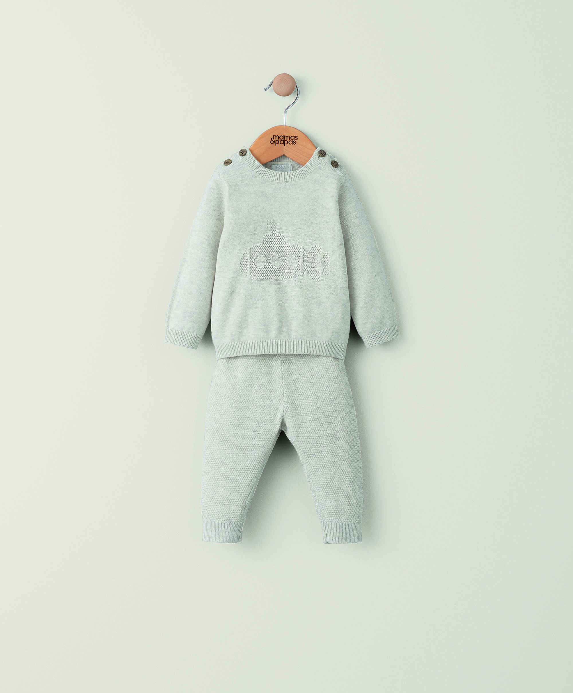 Motif Knitted Set - 2 Piece Set