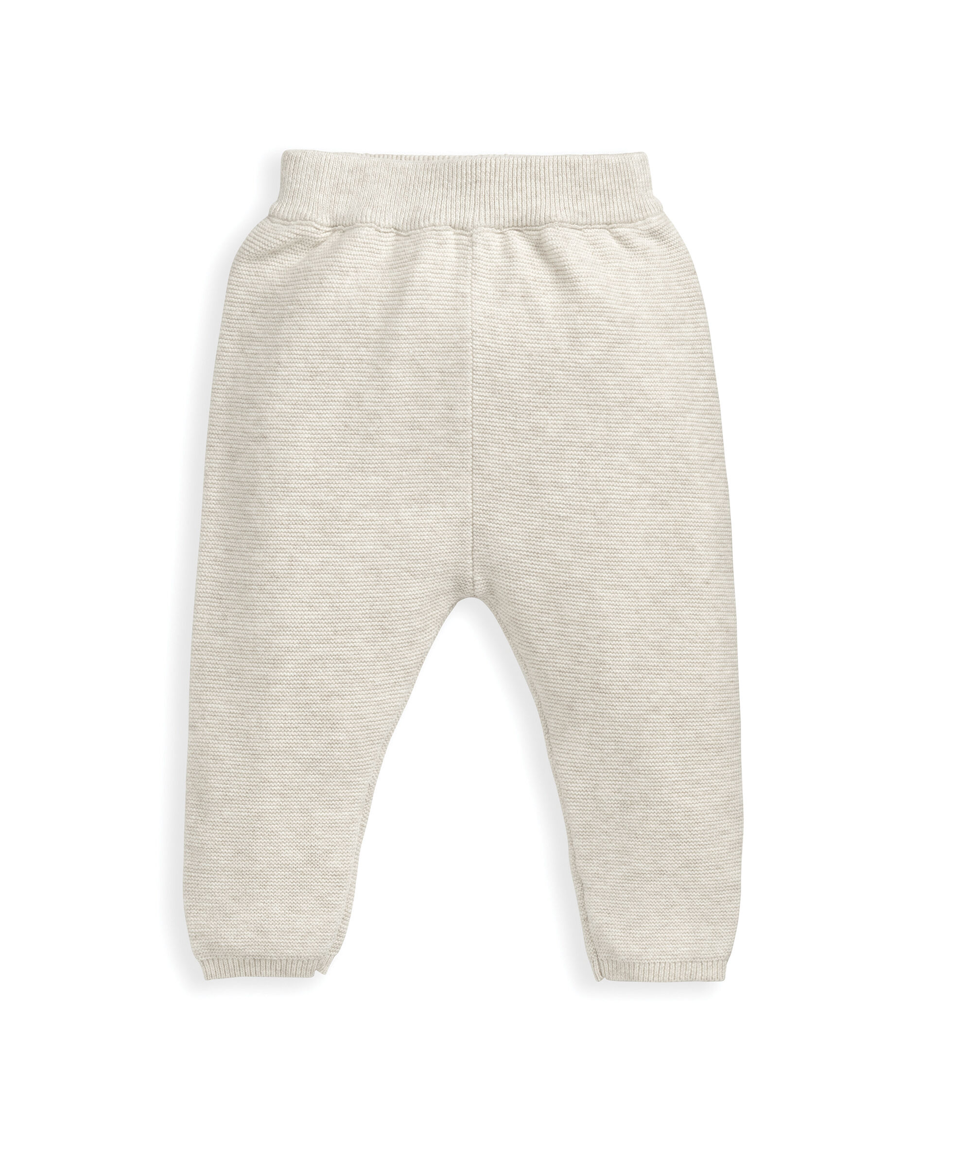 Oatmeal Knitted Top & Leggings Set image number 3