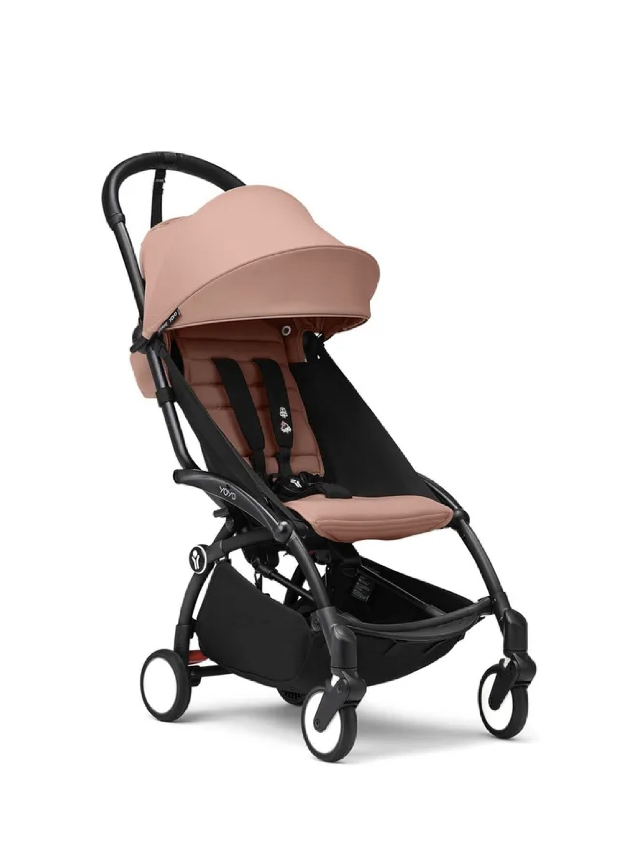 Stokke YOYO3 Black Frame with 6+ Color Pack Ginger (2 Pieces)