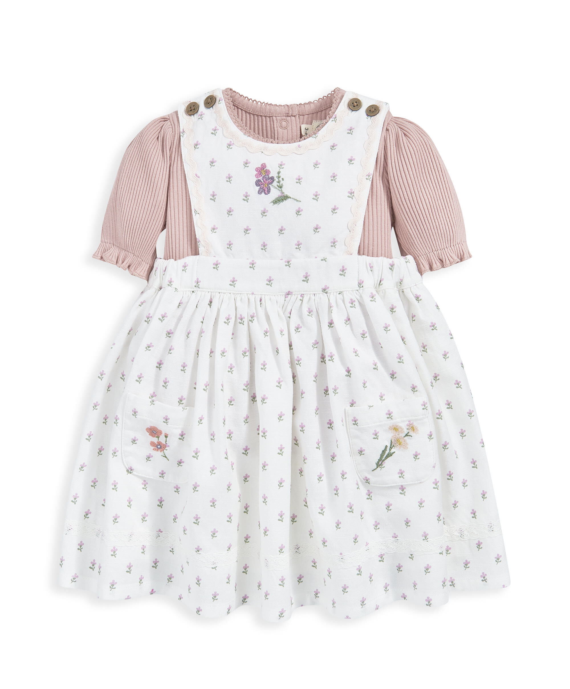 Pinafore Dress & Tee image number 2