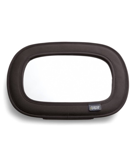 Funbliss Baby Car Mirror For Back Seat Black - Safely Monitor Infant