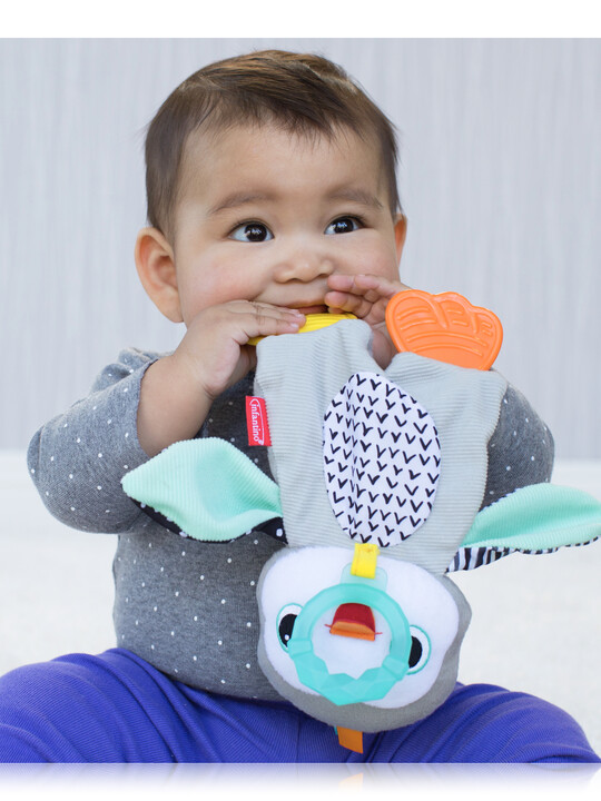 Infantino Cuddly Teether - Penguin image number 2