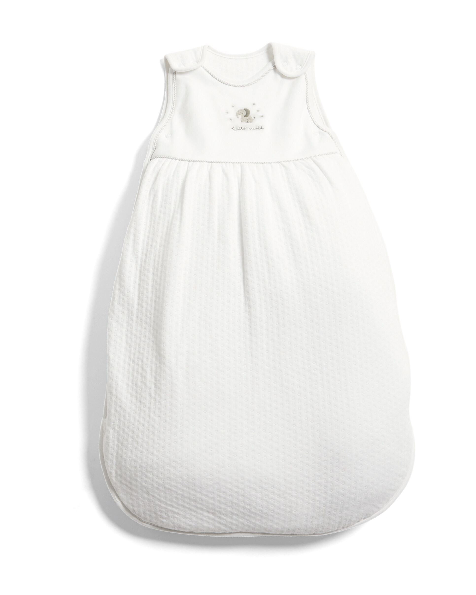 2.5 Tog Dreampod Sleep Bag 0-6 Months - White image number 3