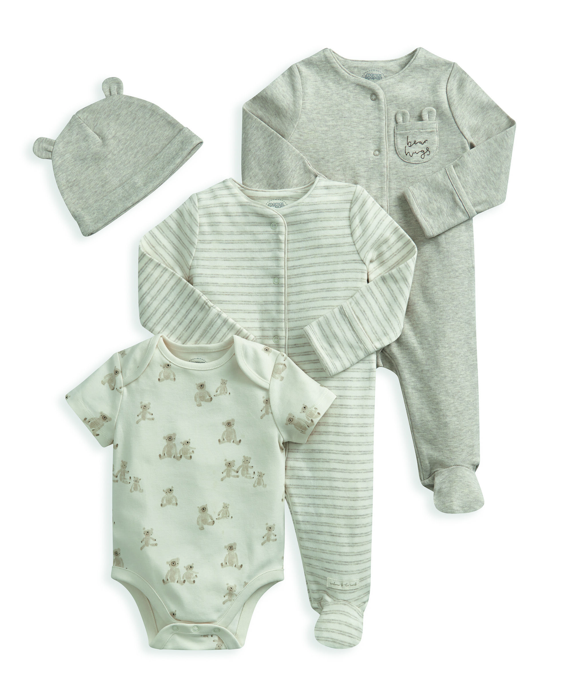 4 piece Bear Hug Teddy Starter Set image number 2