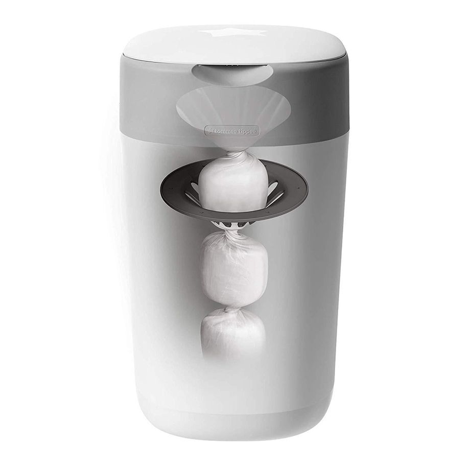 Tommee Tippee Twist & Click Nappy Disposable System - White image number 3