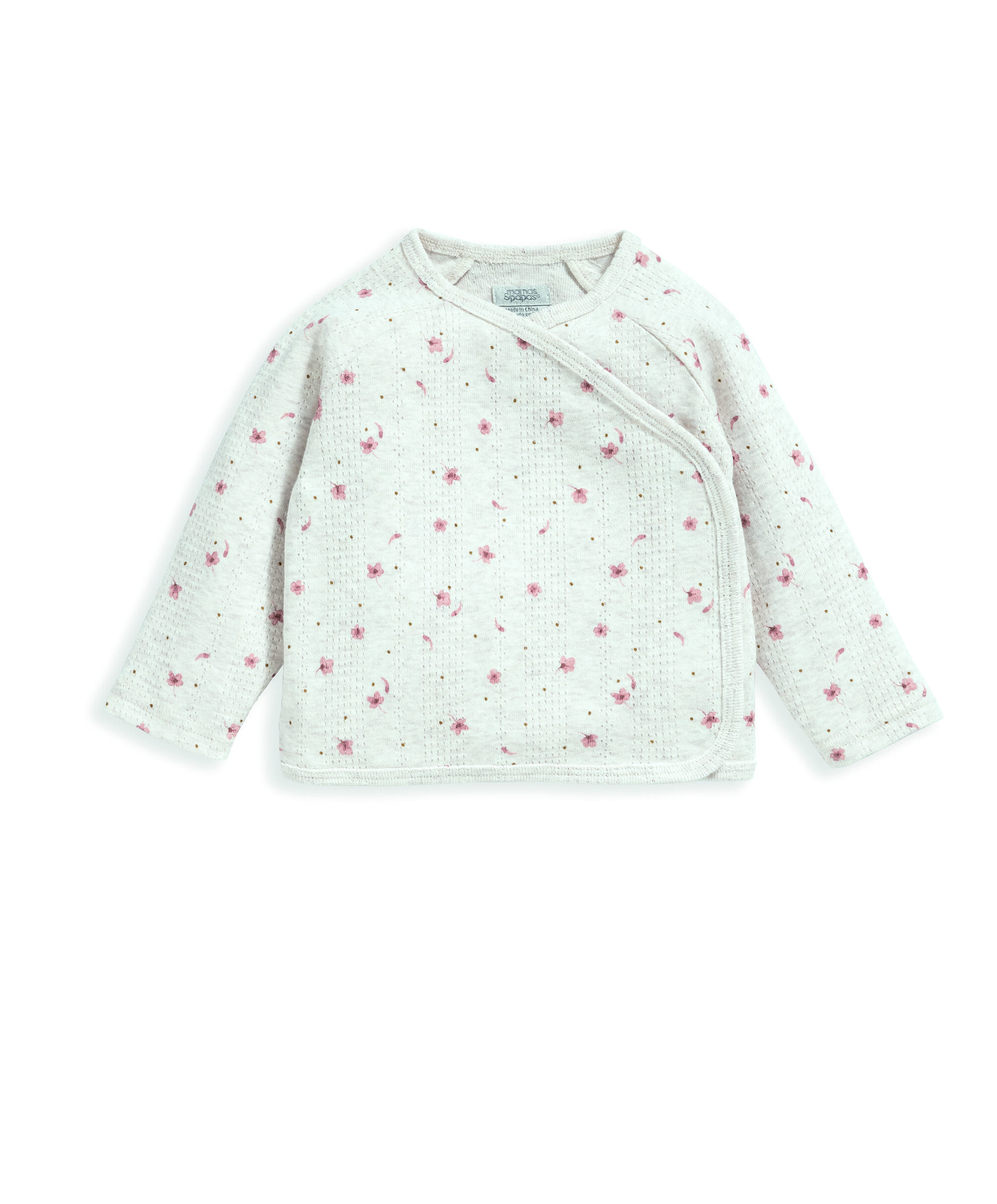 2 Piece Floral Pointelle Jersey Set image number 3