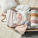Welcome to the World Floral Muslin Squares (Pack of 3) - Floral & Pink image number 2