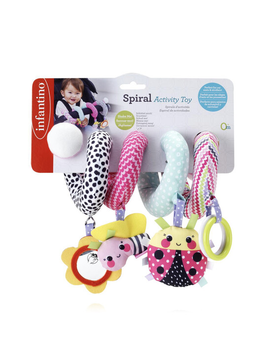 Infantino Spiral Activity Toy - Pink image number 3