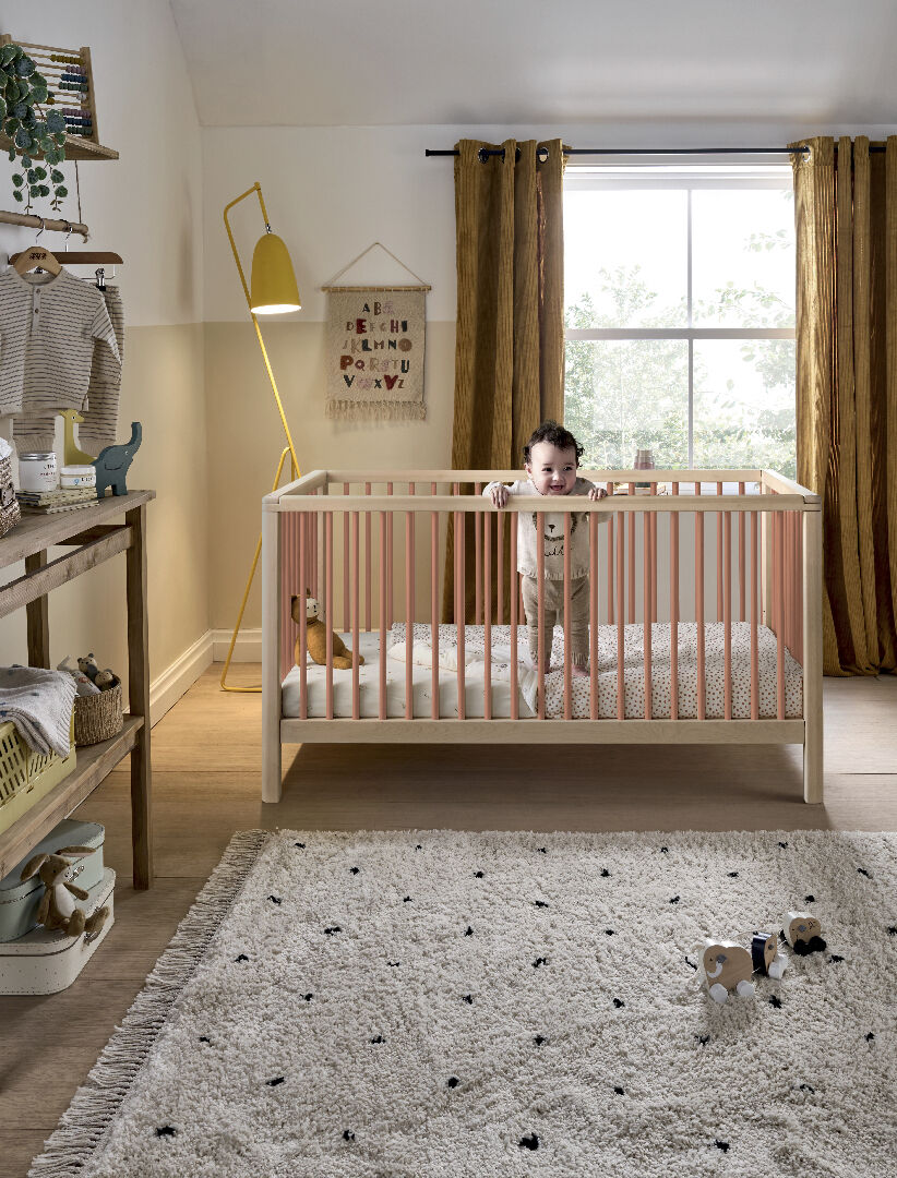 Compact Solo Cotbed - Natural Terracotta image number 1