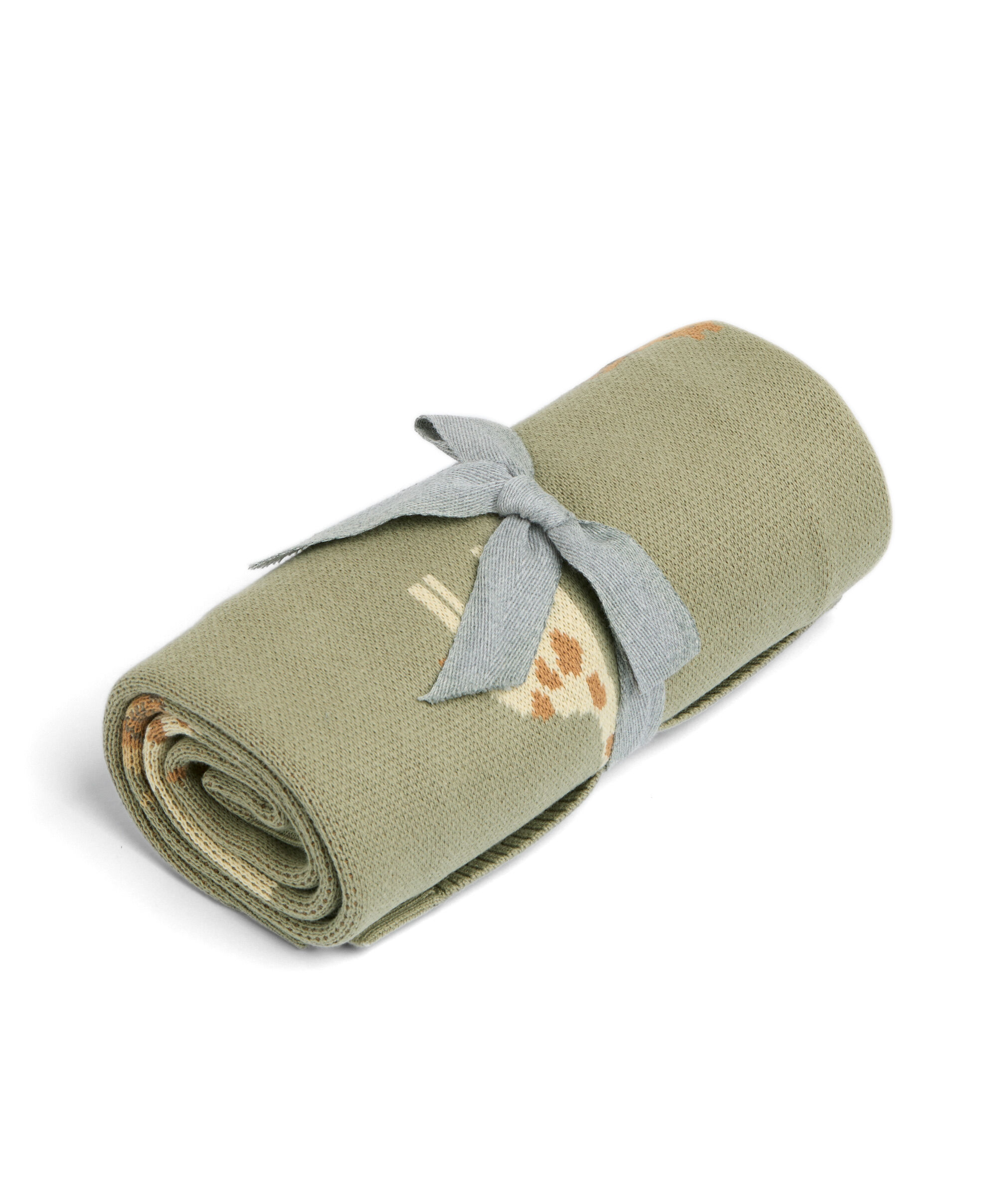 Knitted Blanket - Safari Sage image number 1