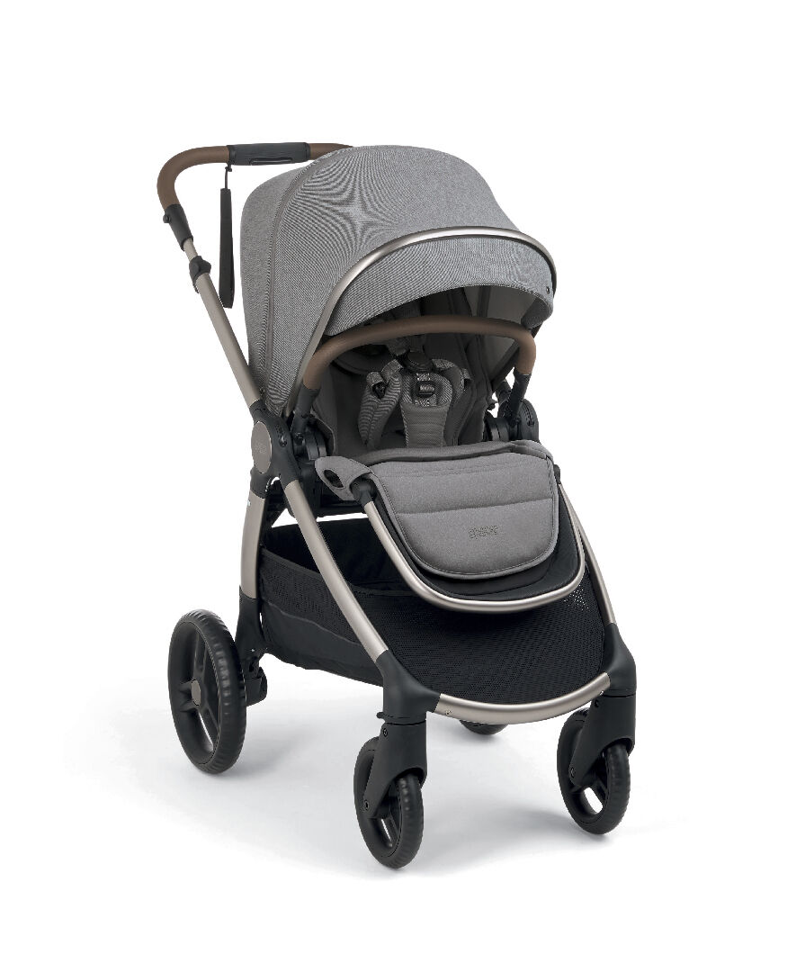Ocarro 2 Pushchair and Carrycot Bundle with Joie Stages Car Seat (3 Pieces) Grey - Heritage image number 2