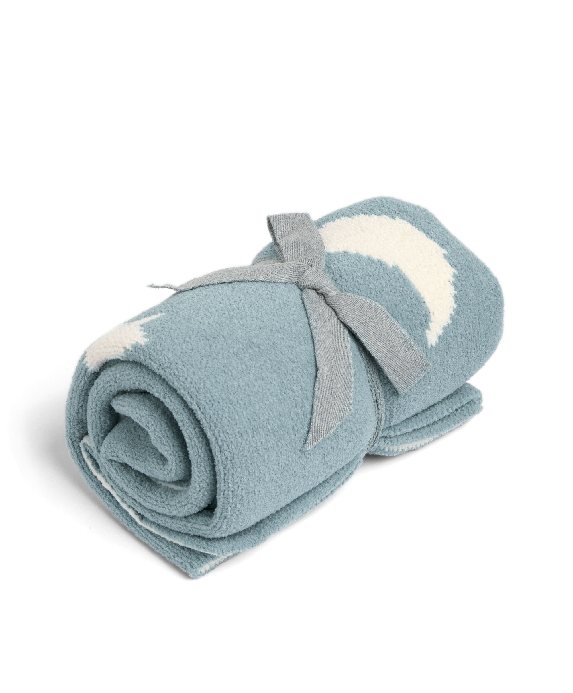 Chenille Blanket - Blue Moon/Star image number 1