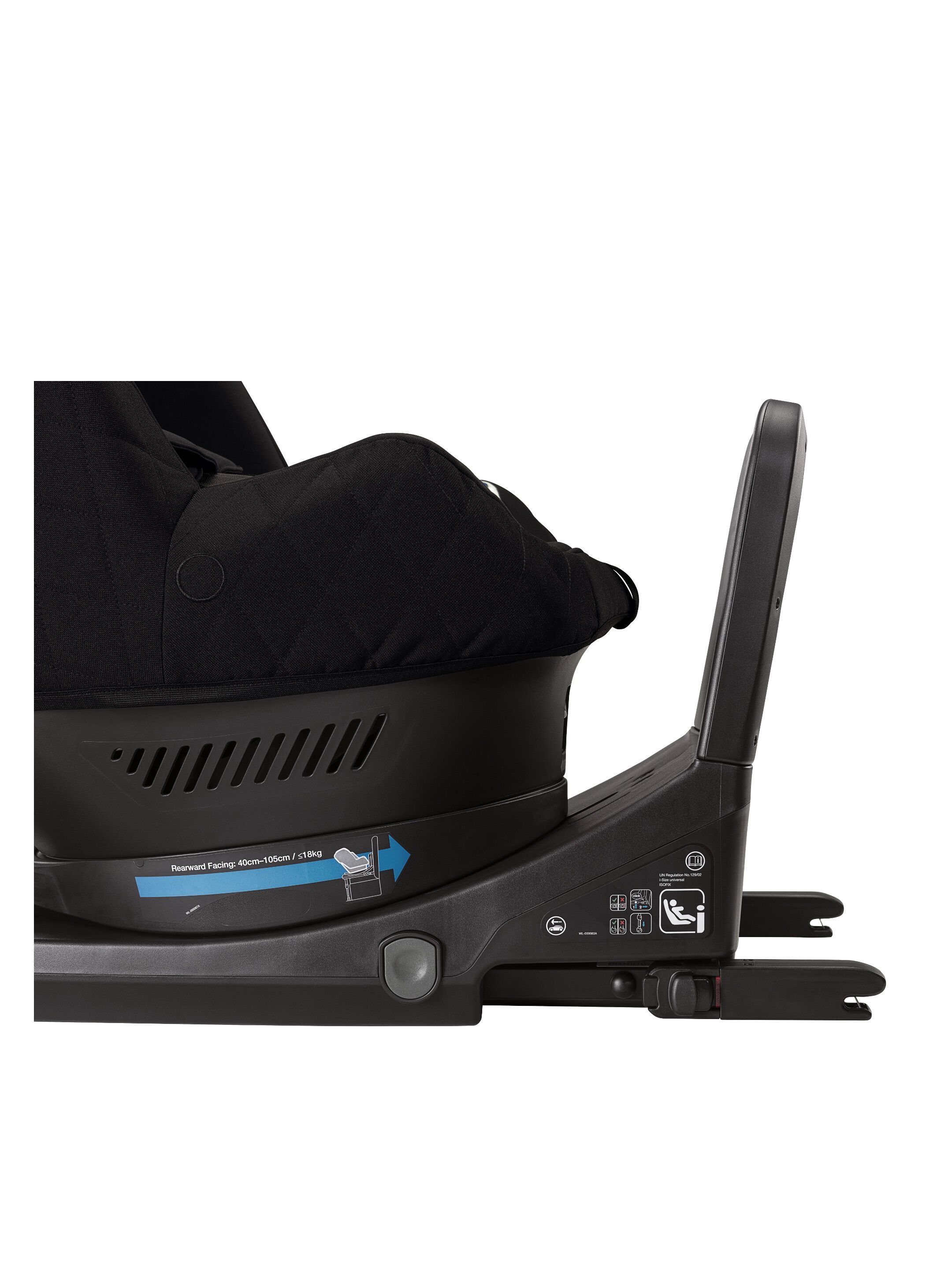 Nuna NORR Infant Car Seat- Caviar (Birth - 18 Months) image number 6