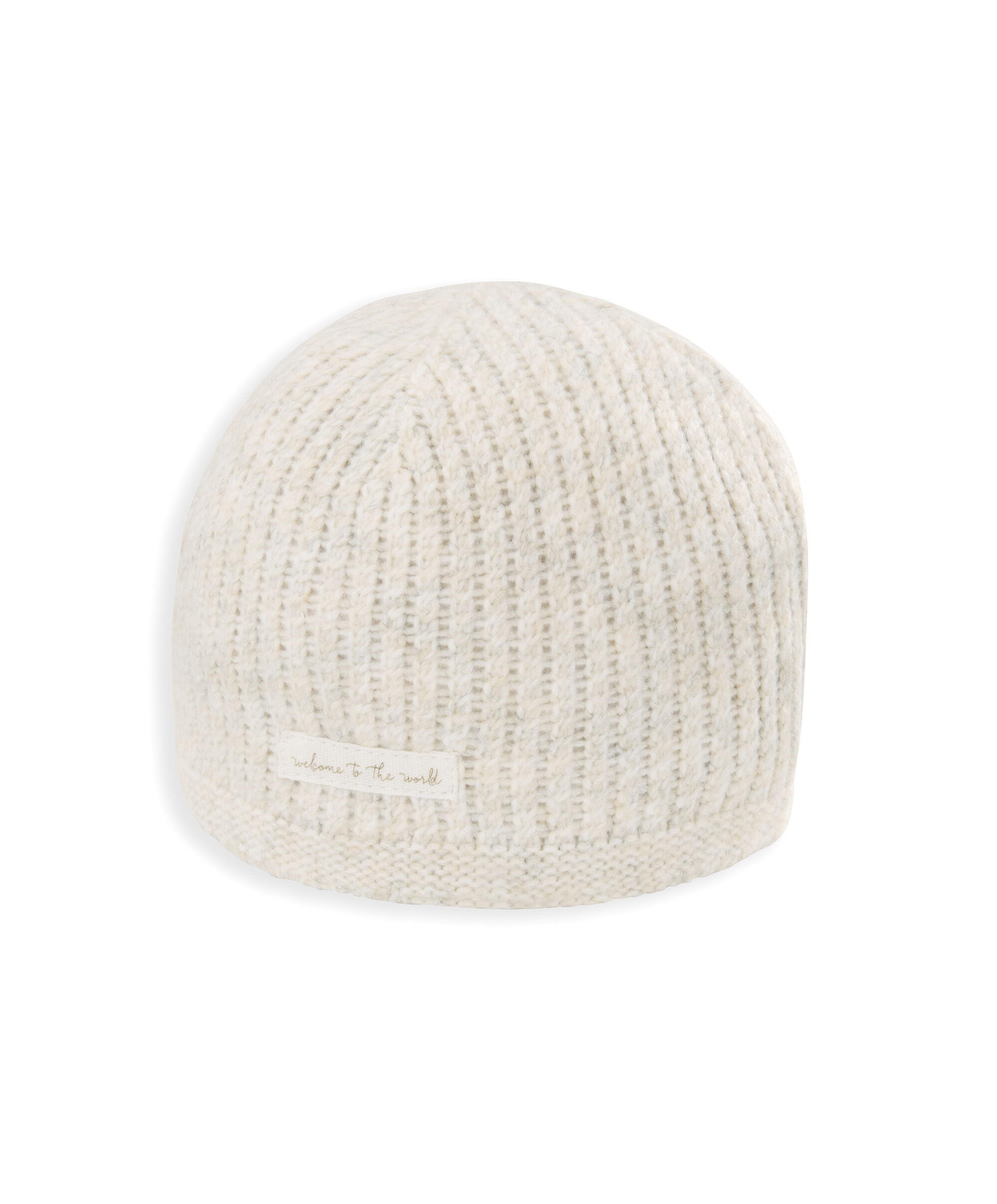 Knitted Hat & Booties - Beige image number 2