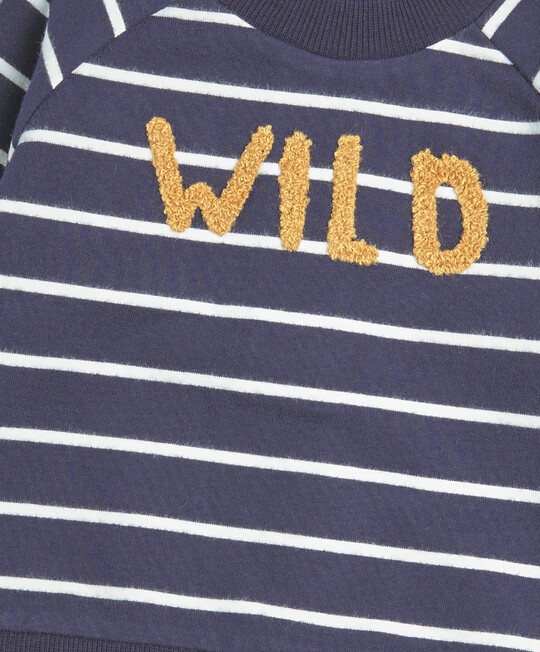 Wild Striped Sweatshirt image number 3