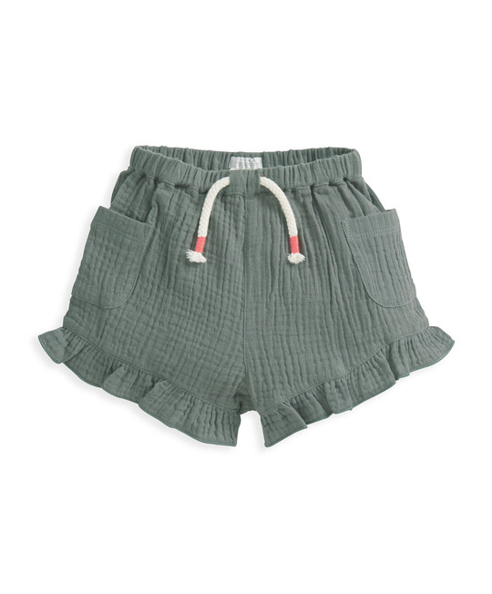 Woven Crinkle Shorts image number 2