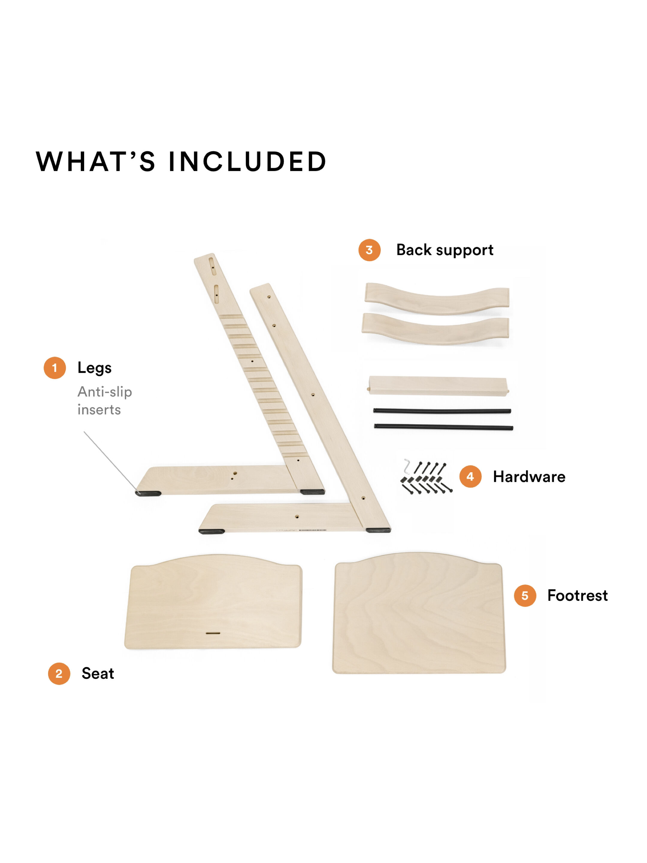 Stokke Tripp Trapp Chair - Hazy Grey image number 4