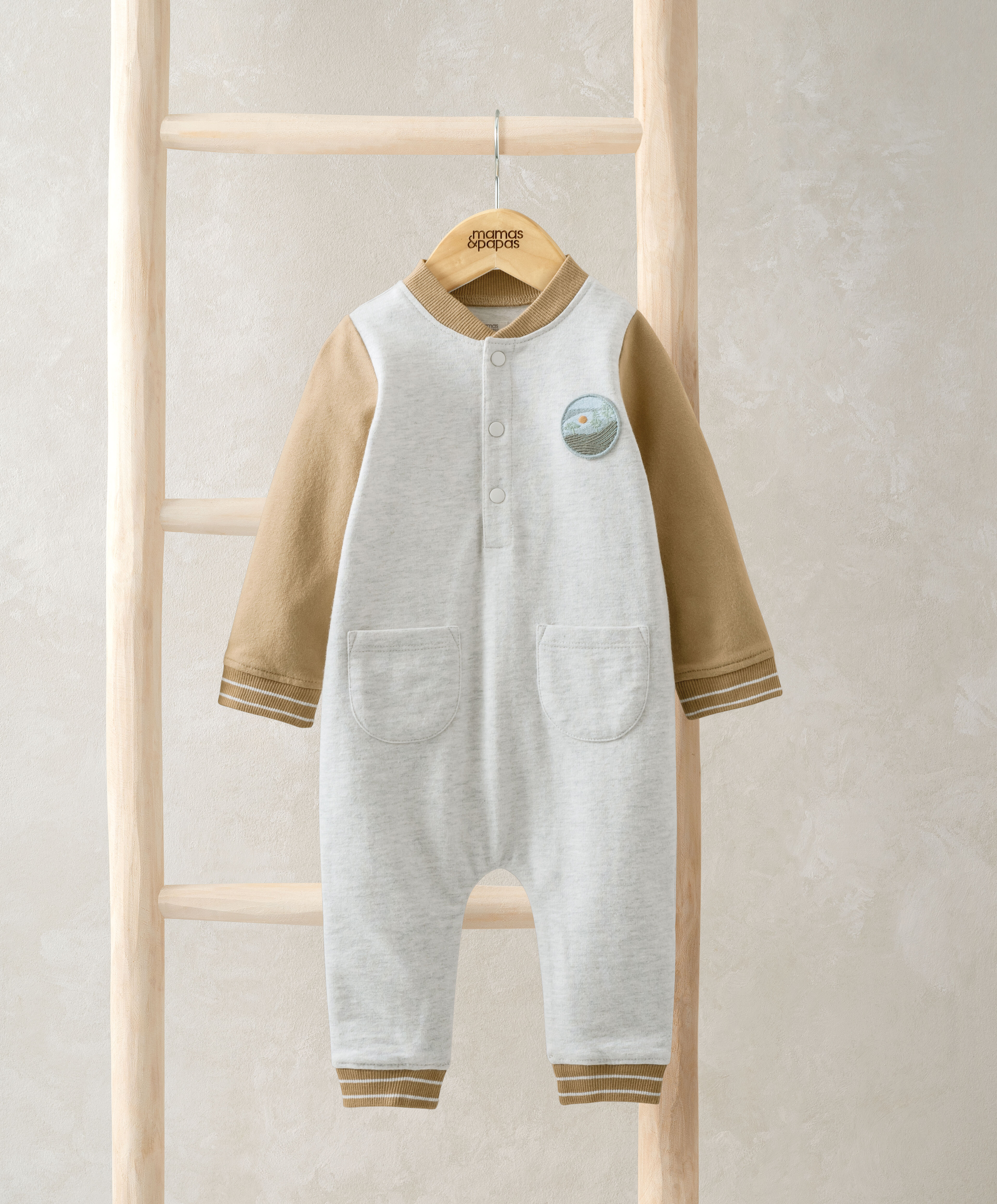 Basketball Collar Romper image number 1