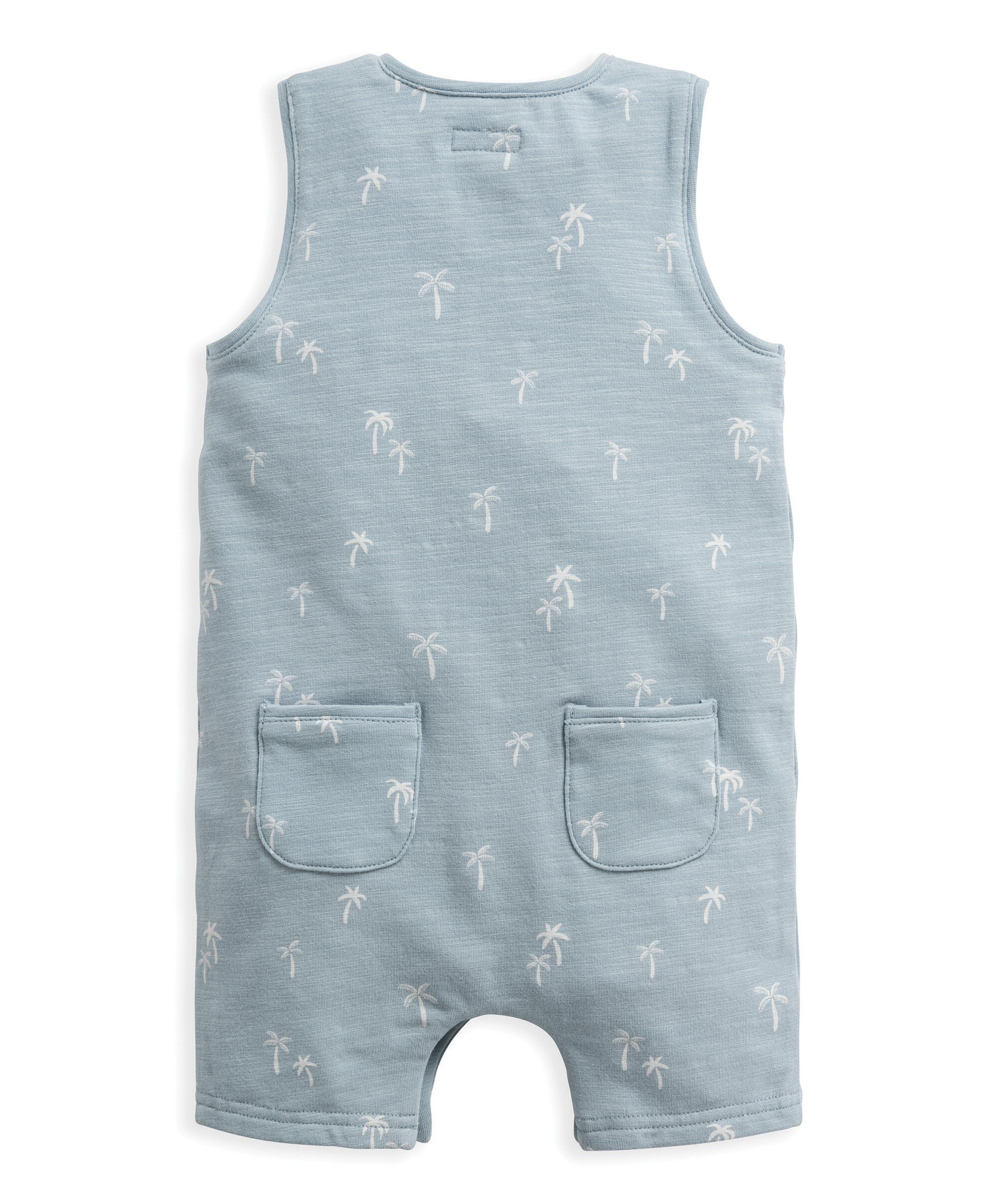 Palm Tree Print Romper image number 2