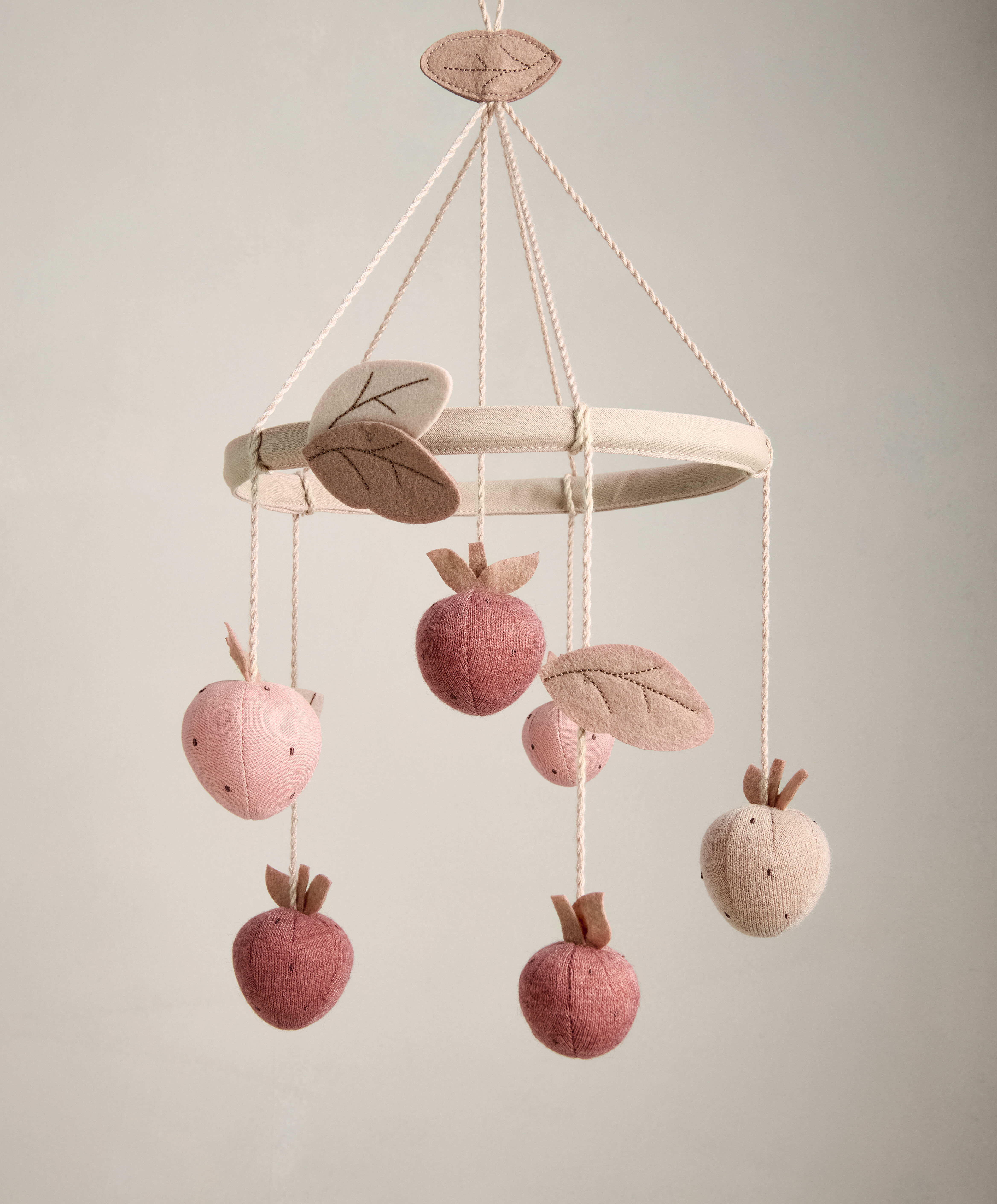 Musical Cot Mobile - Strawberry  image number 1