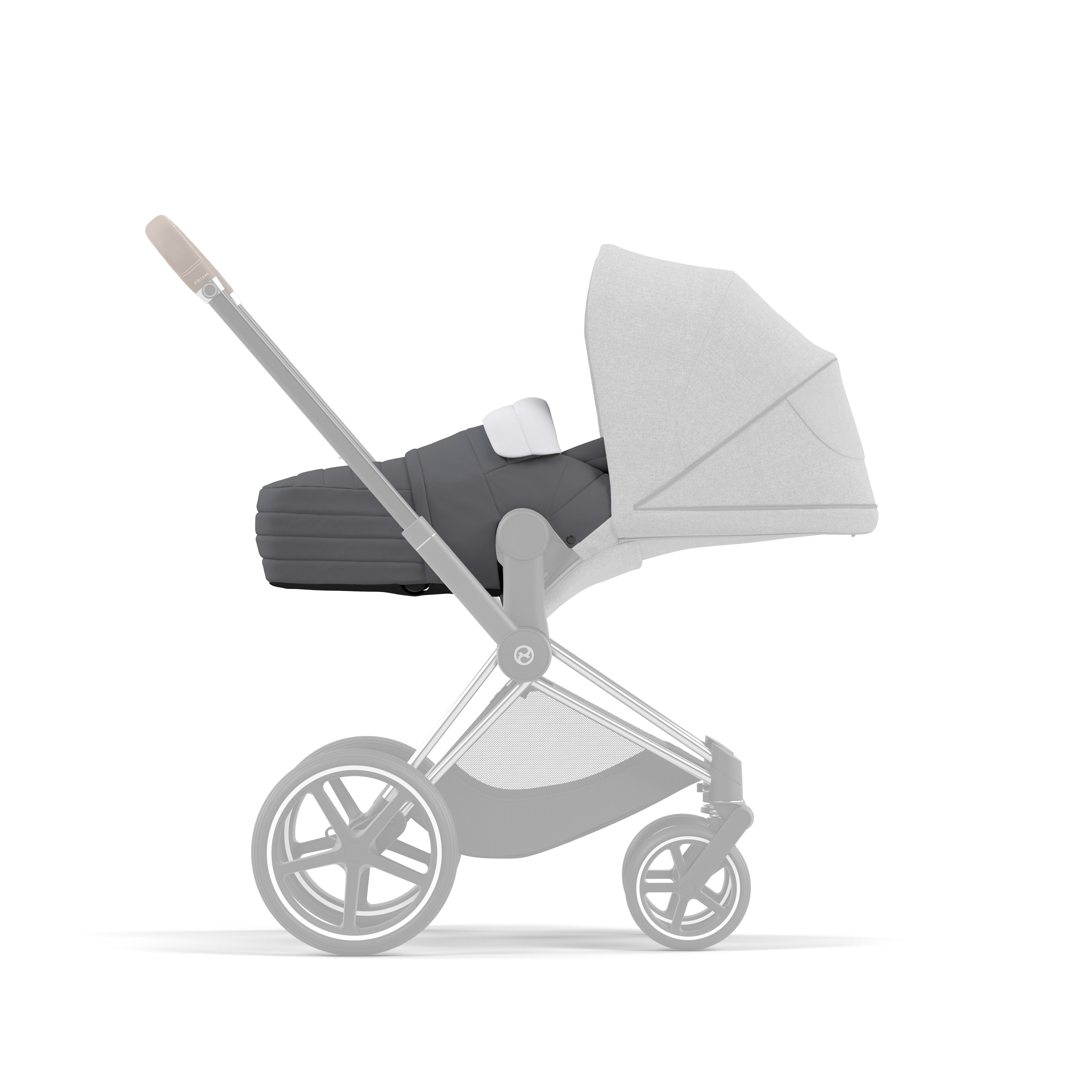 Cybex Platinum Lite Cot - Manhattan Grey image number 3