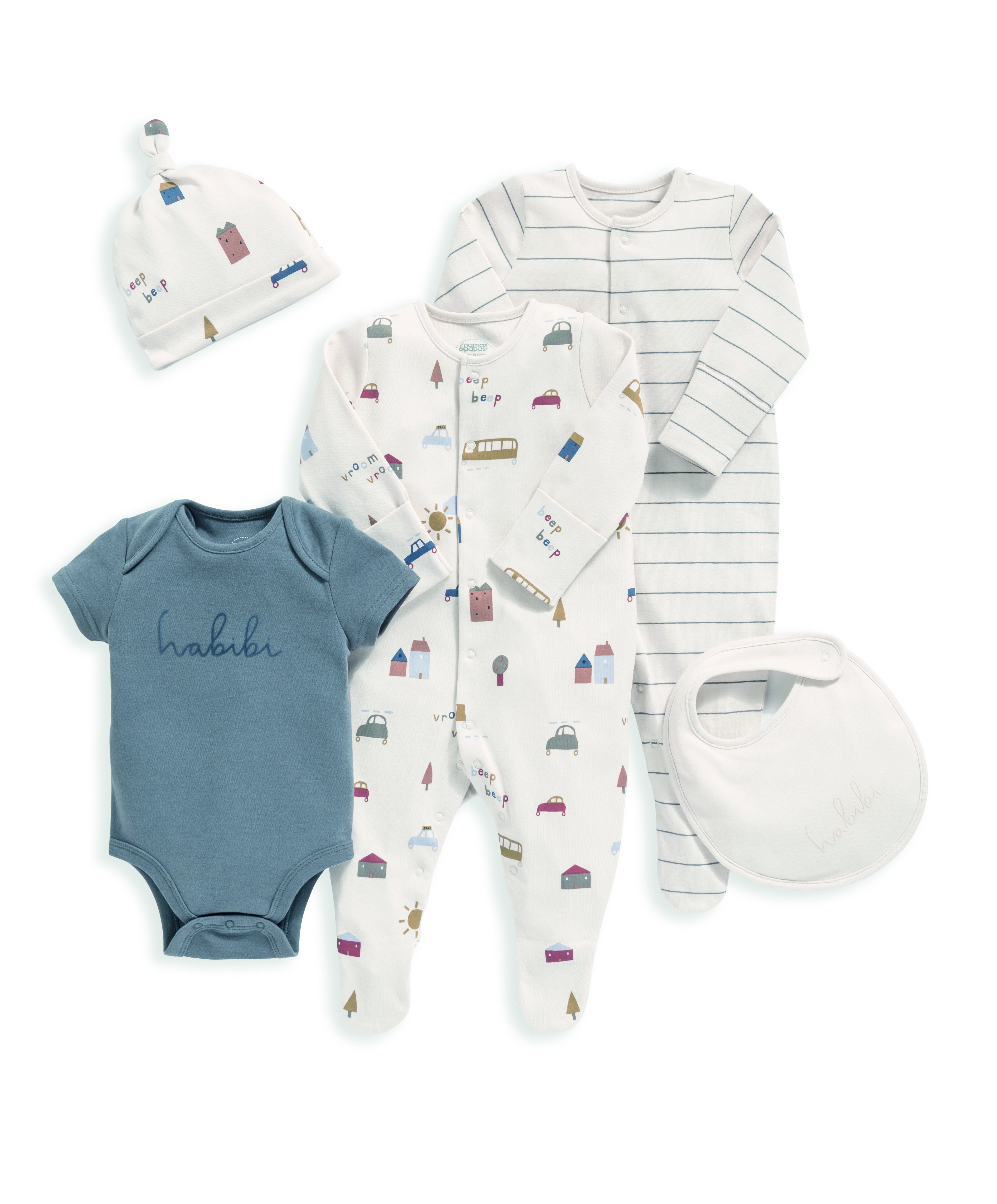 5 Piece Habibi Slogan Set image number 2