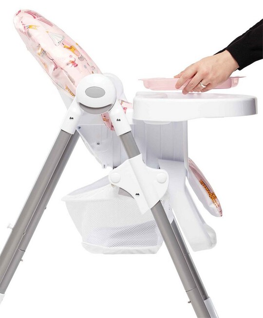 Snax Adjustable Highchair with Removable Tray Insert - Circus Pink image number 5